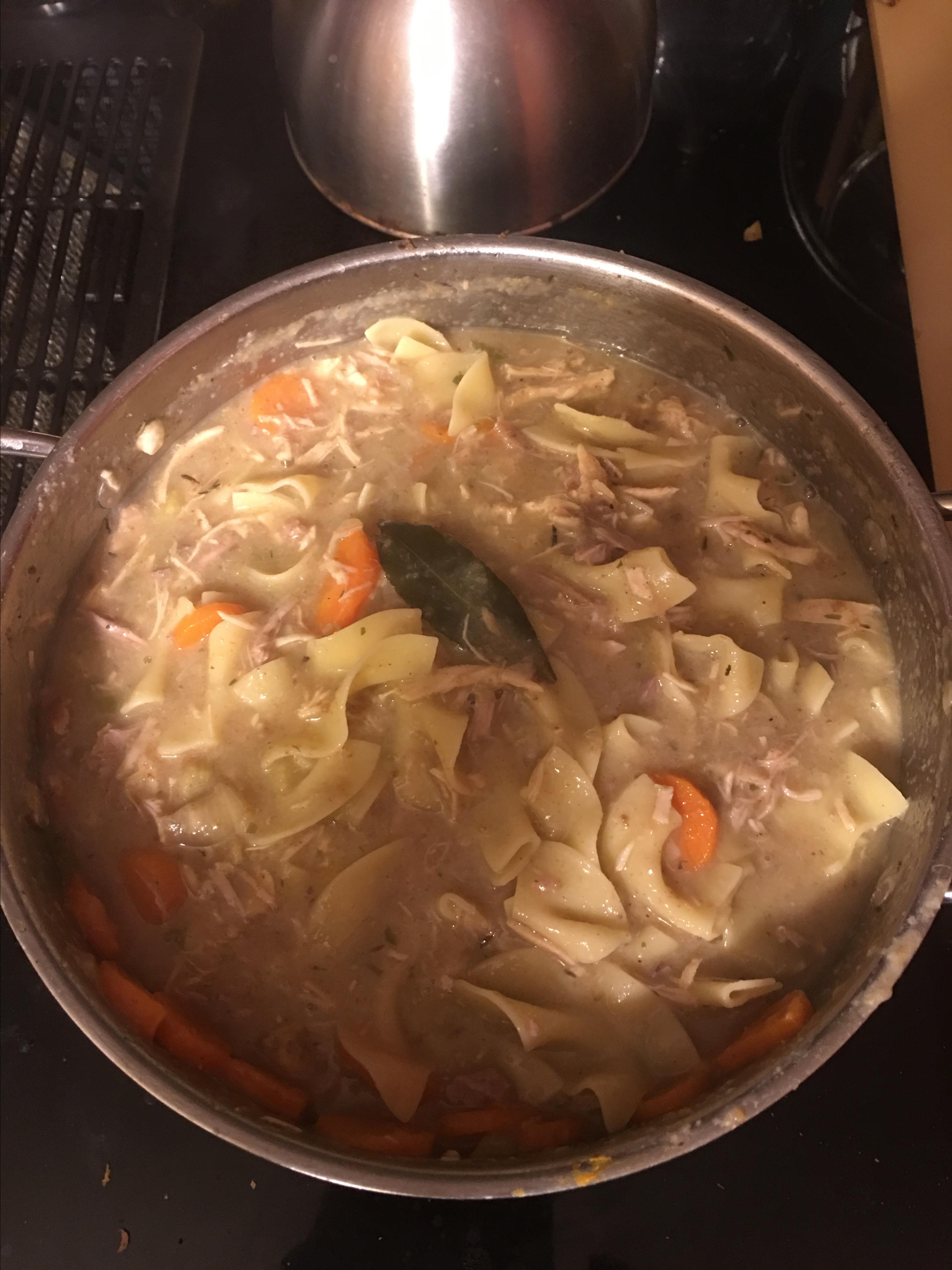 Day-After-Thanksgiving Turkey Carcass Soup 