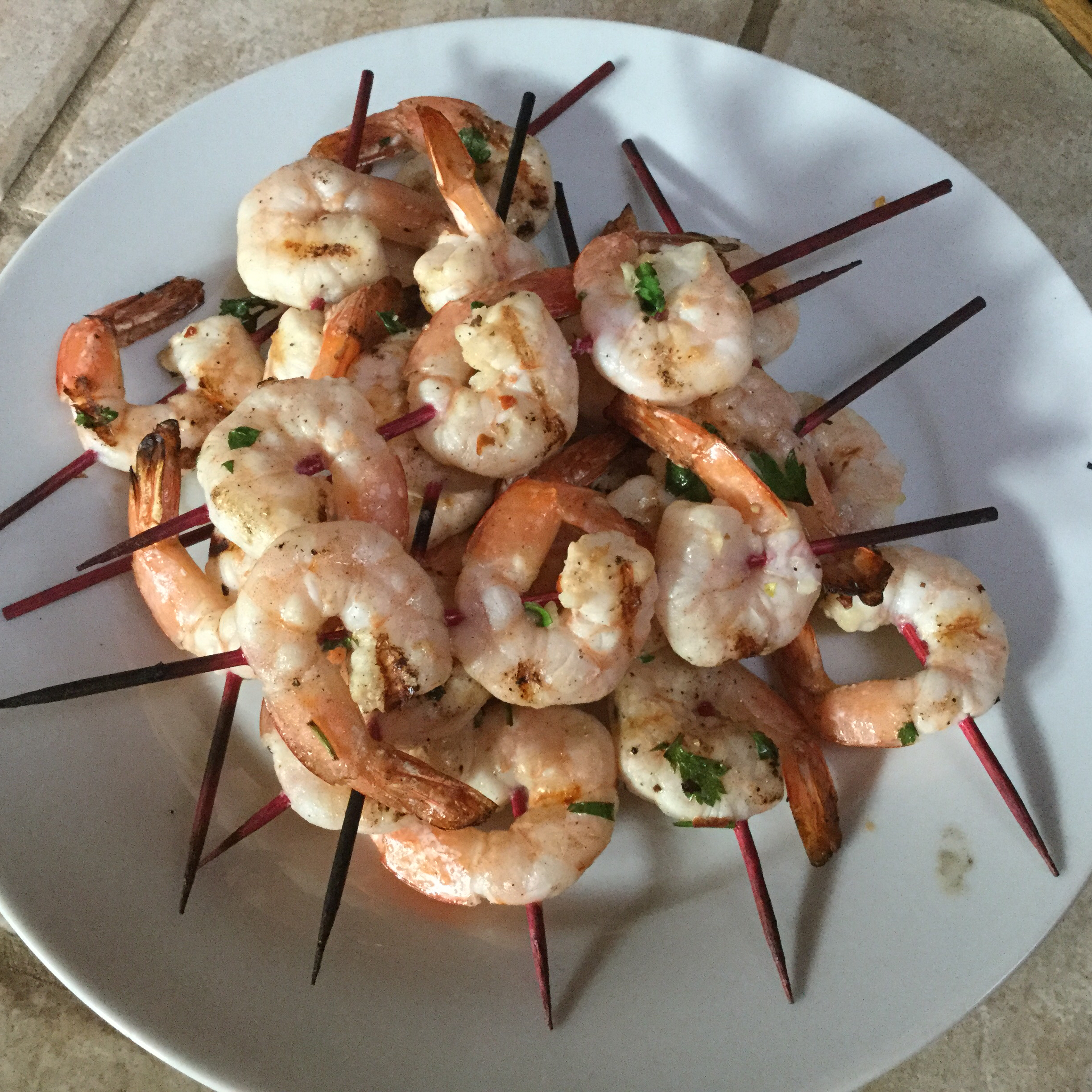 Grilled Shrimp Scampi 