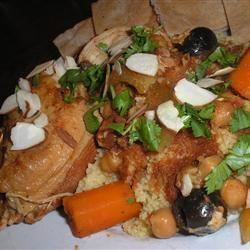 Slow Cooker Moroccan Chicken 