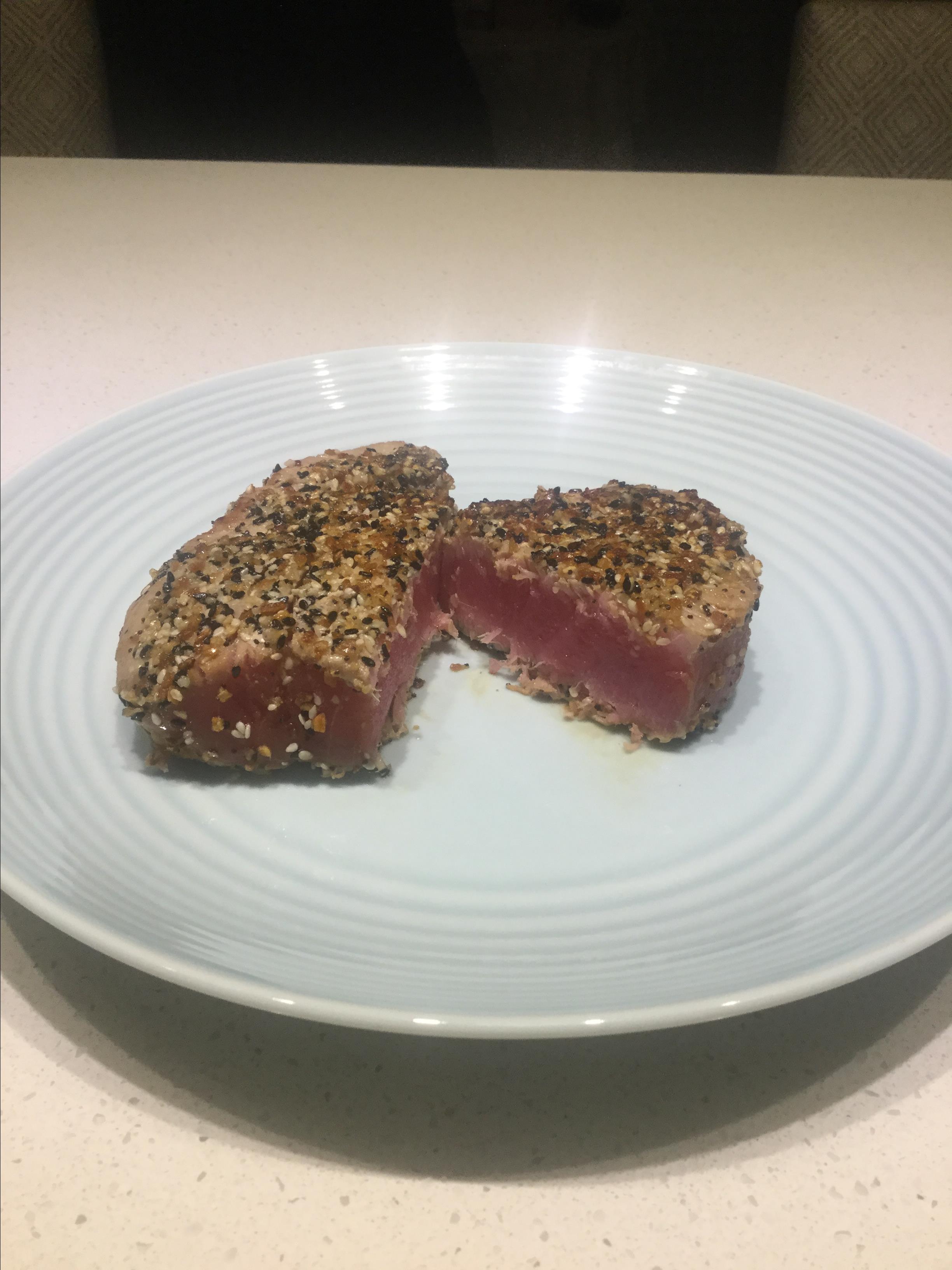 Asian Sesame Seared or Grilled Tuna (Gluten Free) lukka