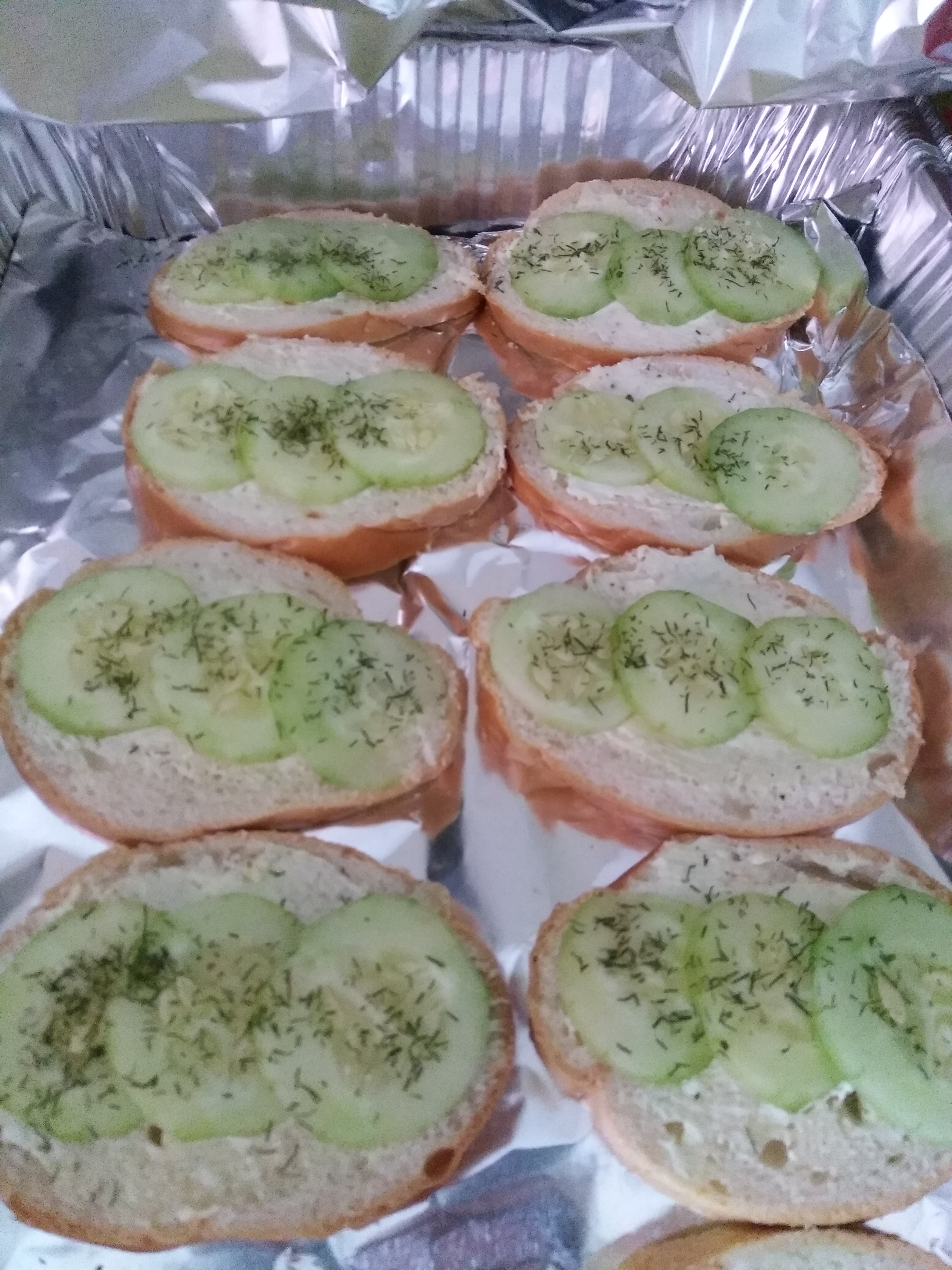 Cucumber Sandwiches III 