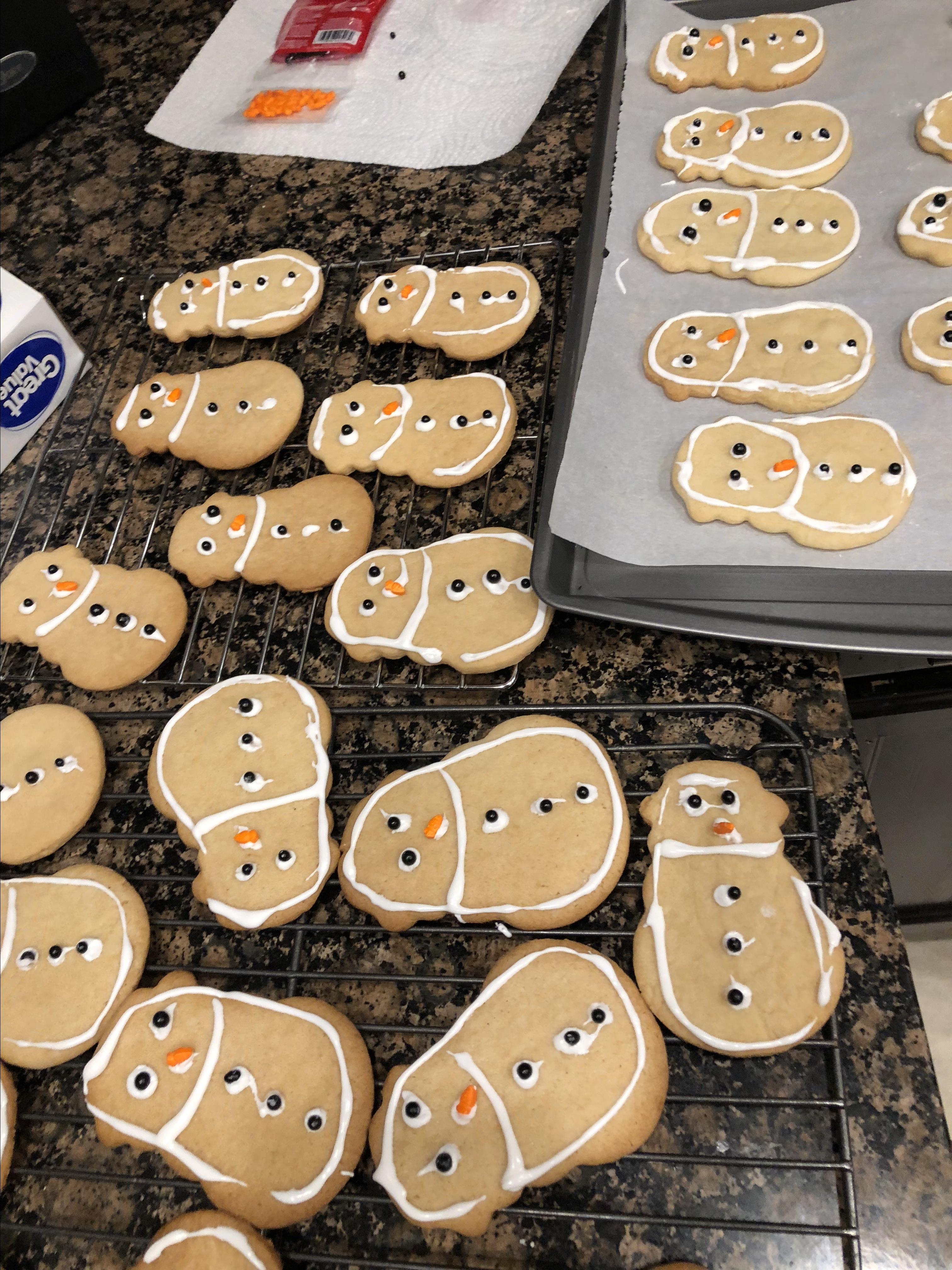 Christmas Ornament Cookies 