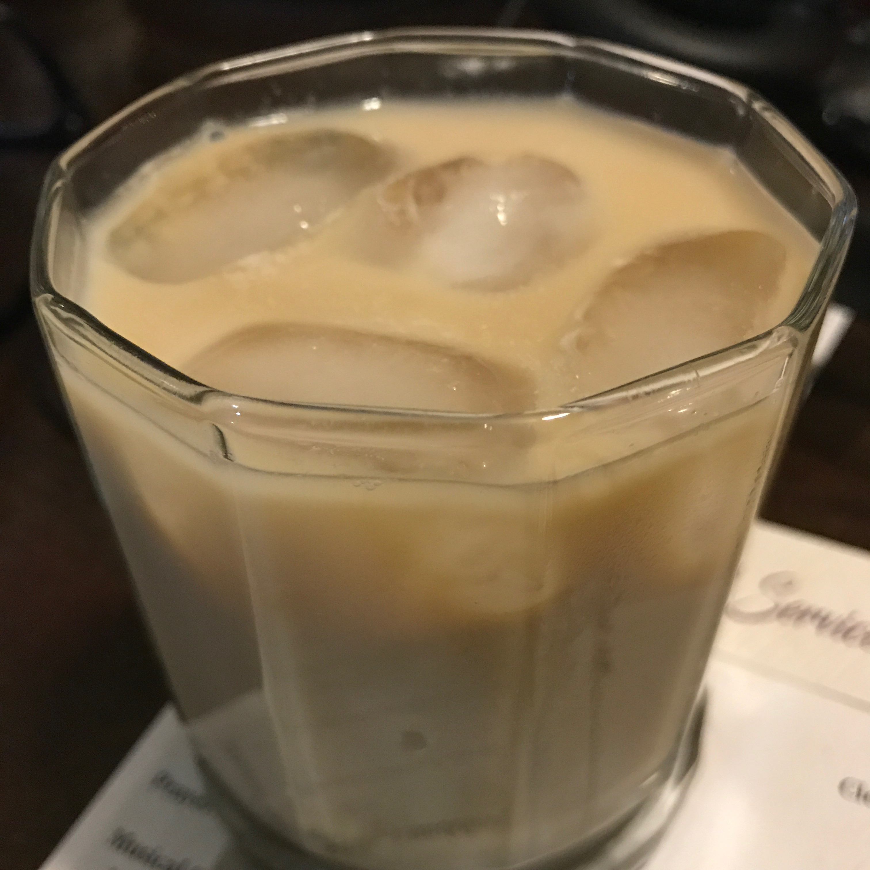 White Russian Cocktail 