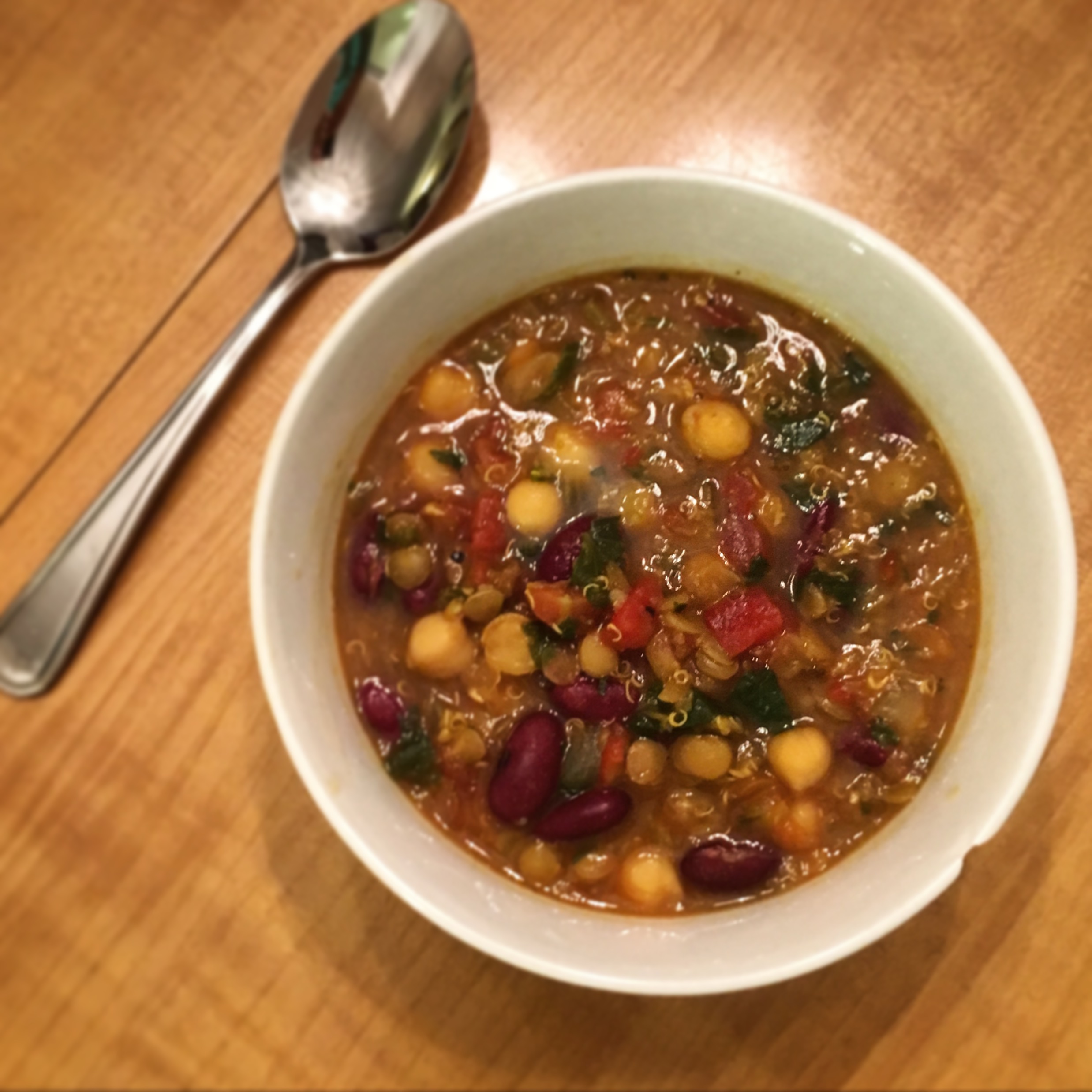 Moroccan Harira (Bean Soup) mdrachelh