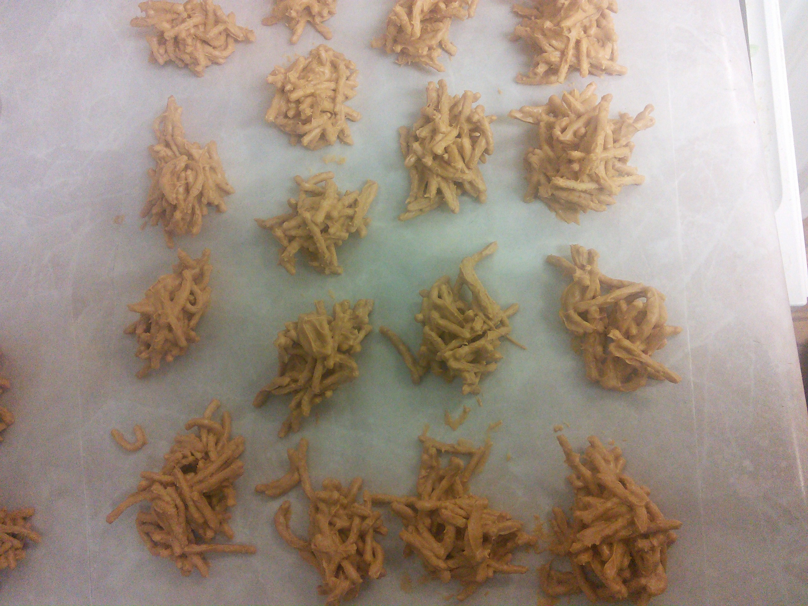 Quick and Easy Butterscotch Haystacks 