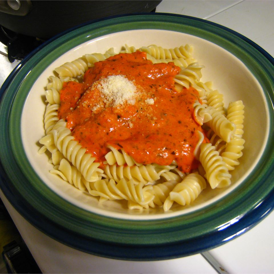 Roasted Red Pepper Cream Sauce 