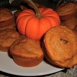 Pumpkin Chocolate Chip Muffins 