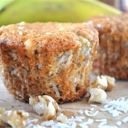 Banana Muffins with a Crunch 