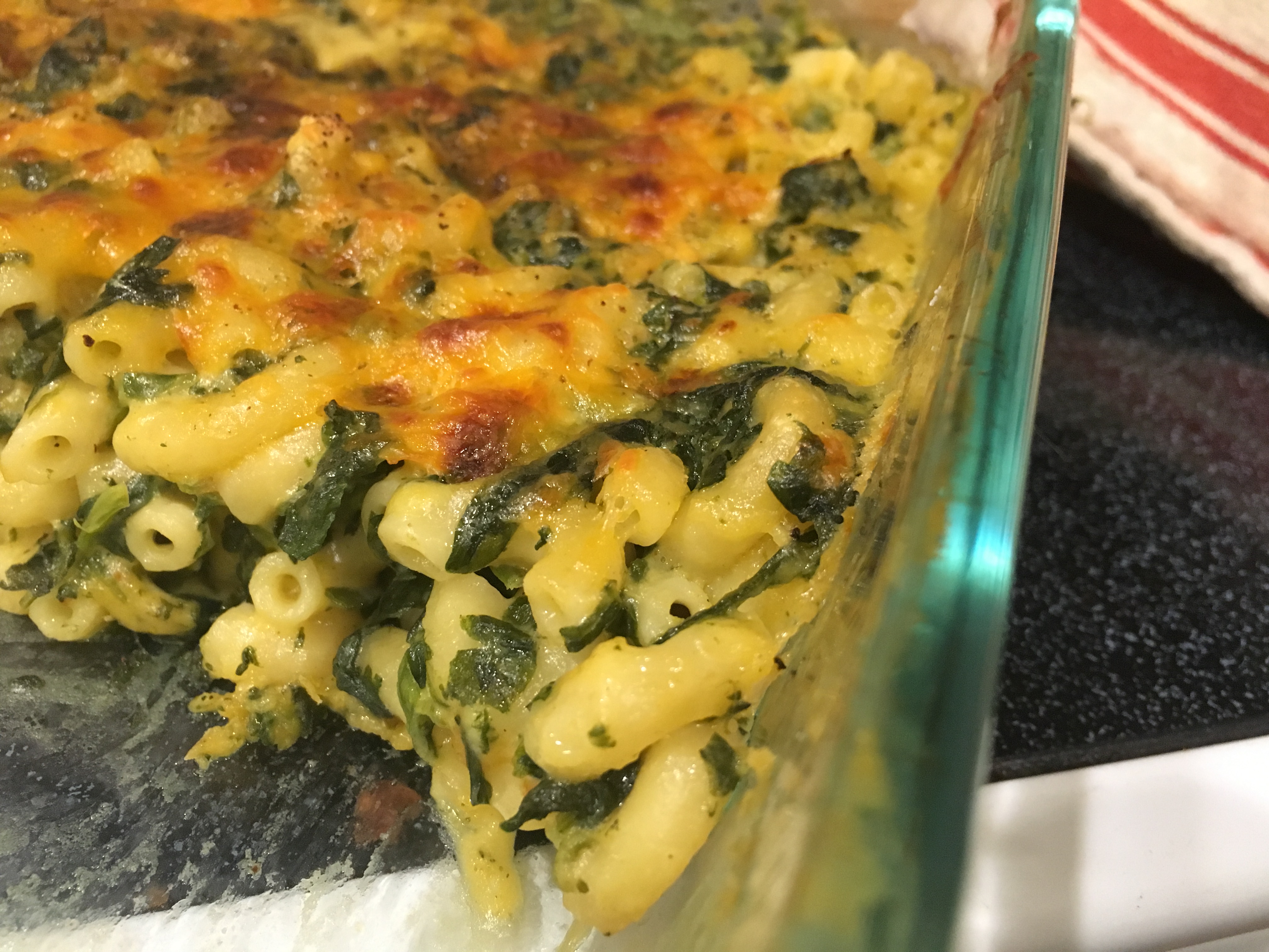 Spinach Mac And Cheese