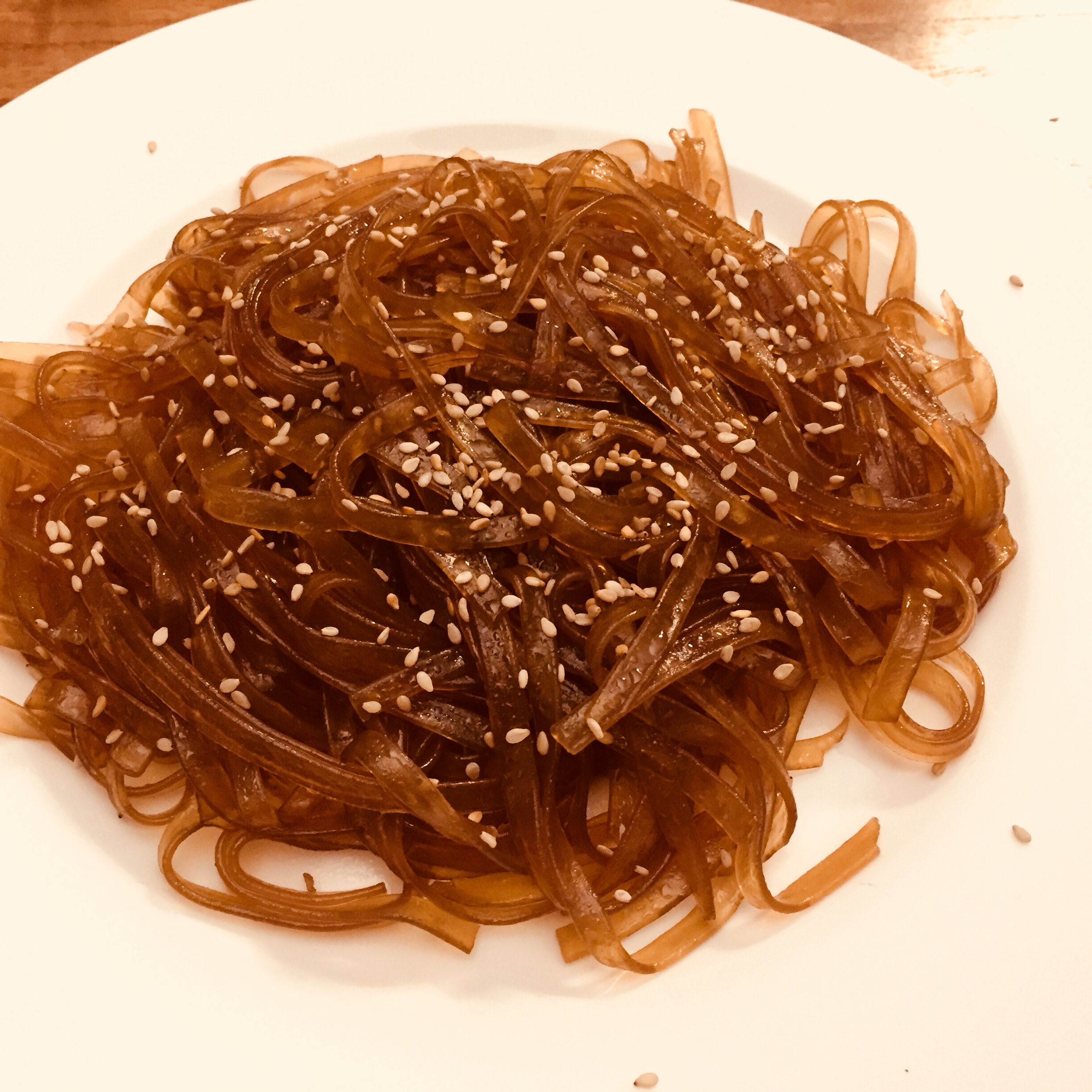 Yummy Korean Glass Noodles (Jap Chae) 
