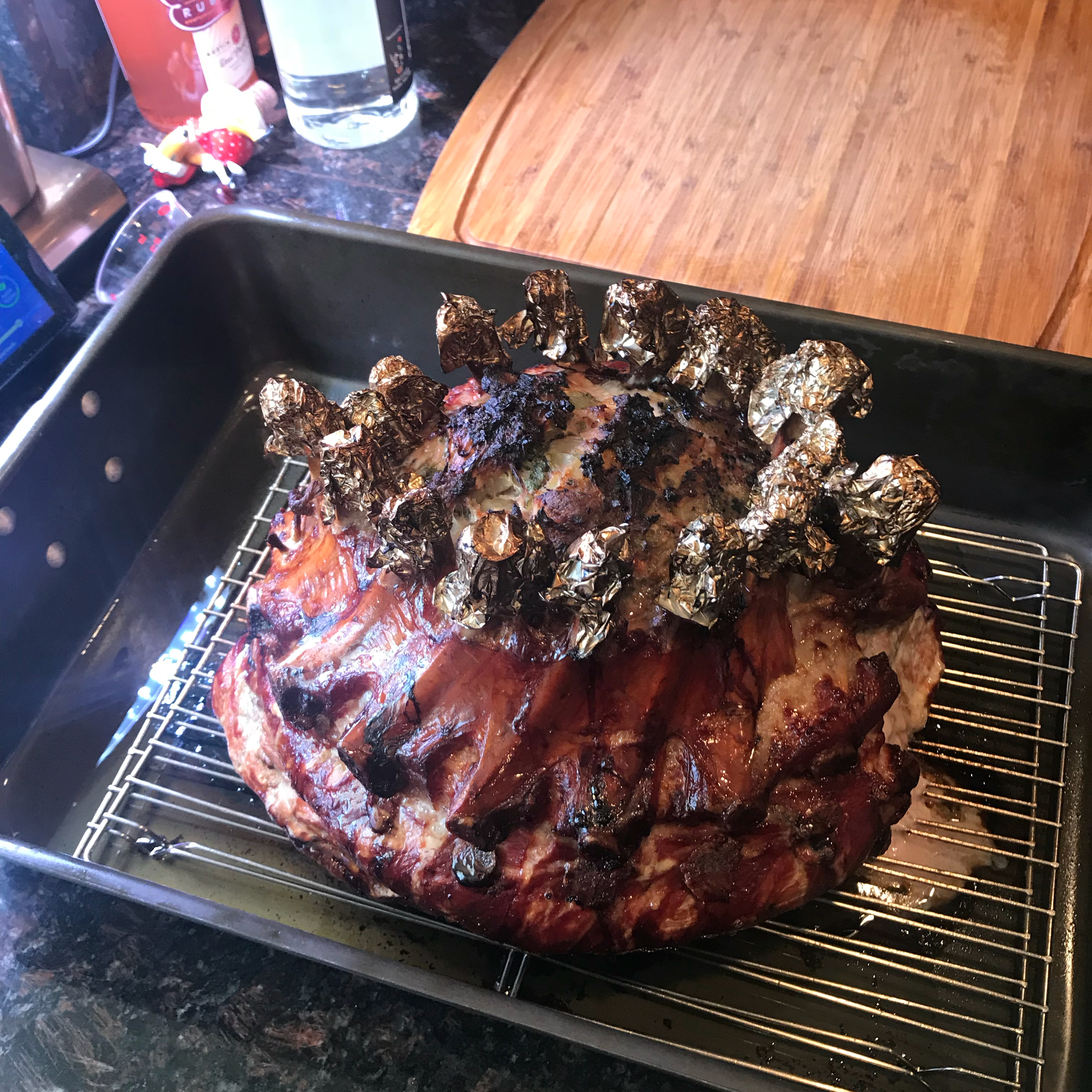 Stuffed Crown Roast of Pork 