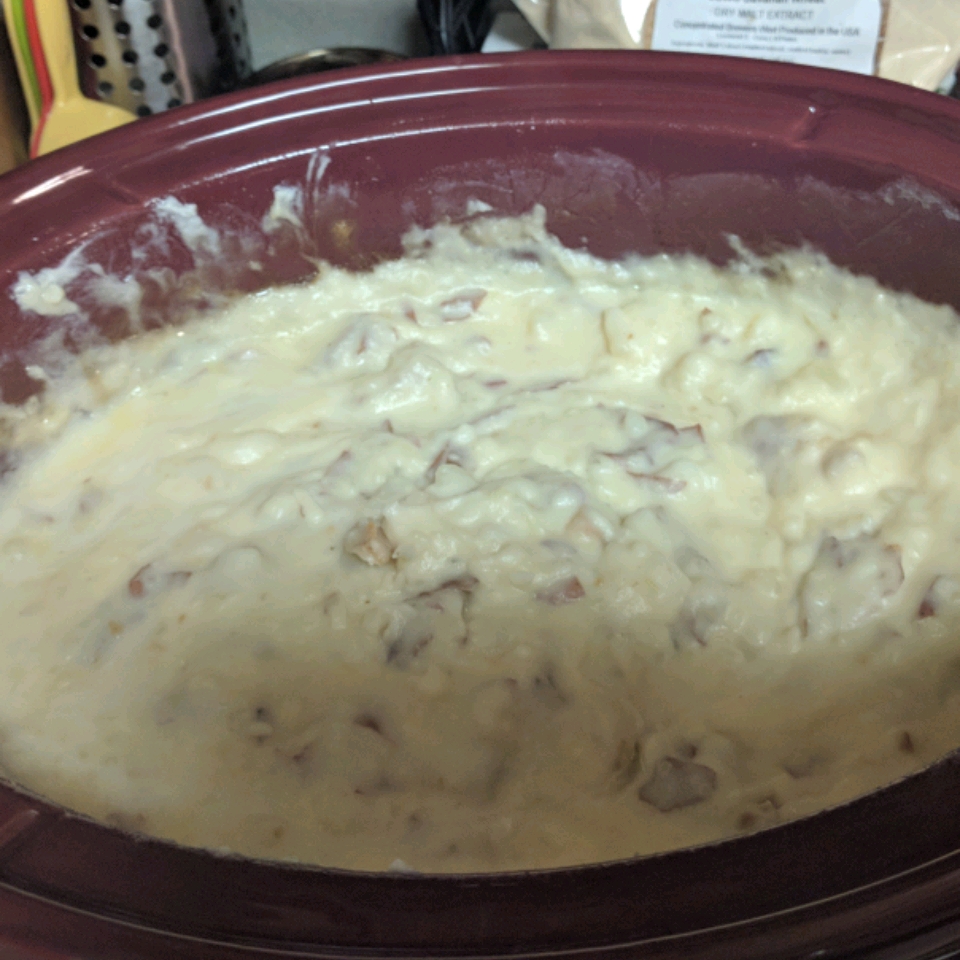 Slow Cooker Mashed Potatoes 