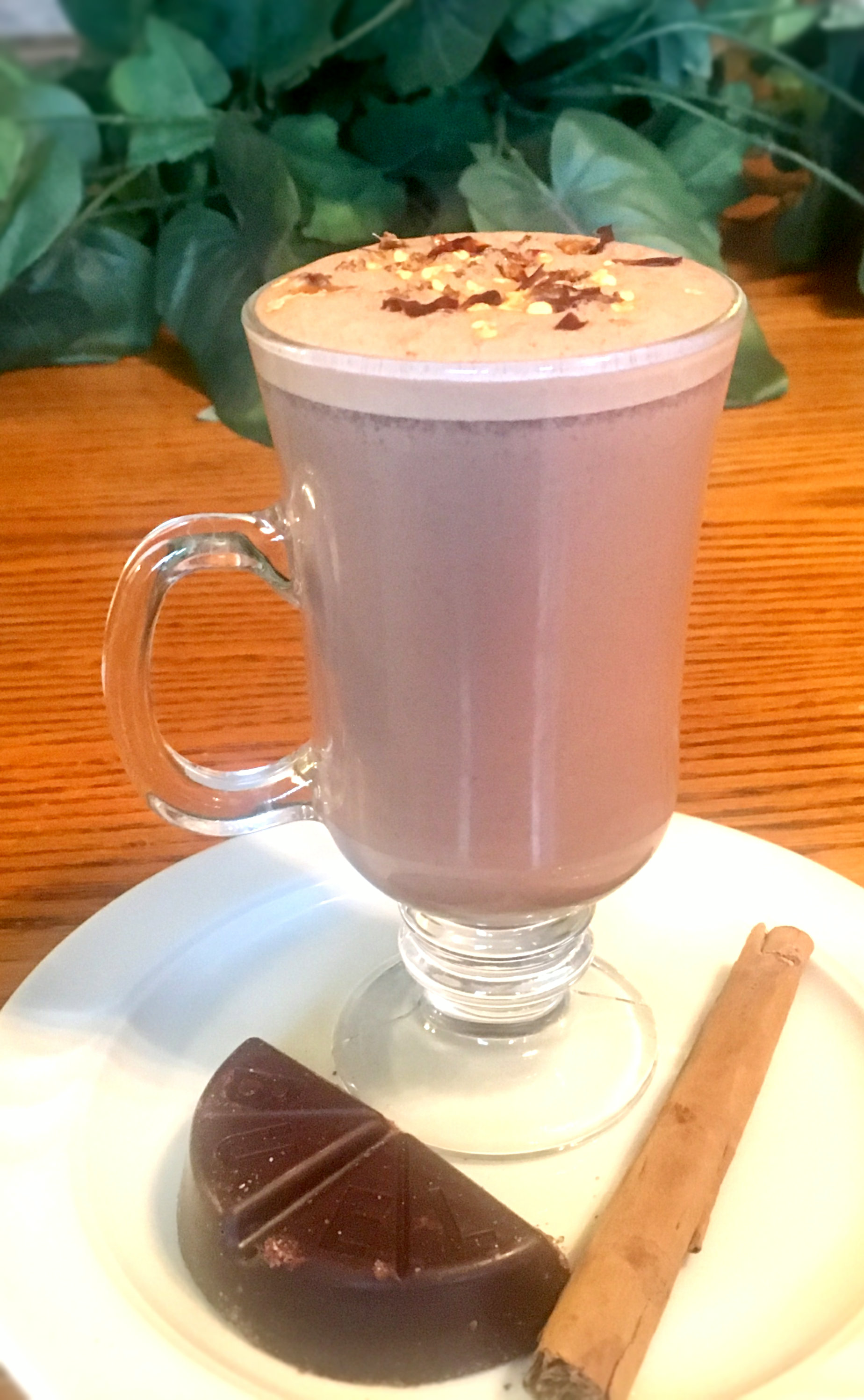 Authentic Mexican Hot Chocolate with Chile Yoly