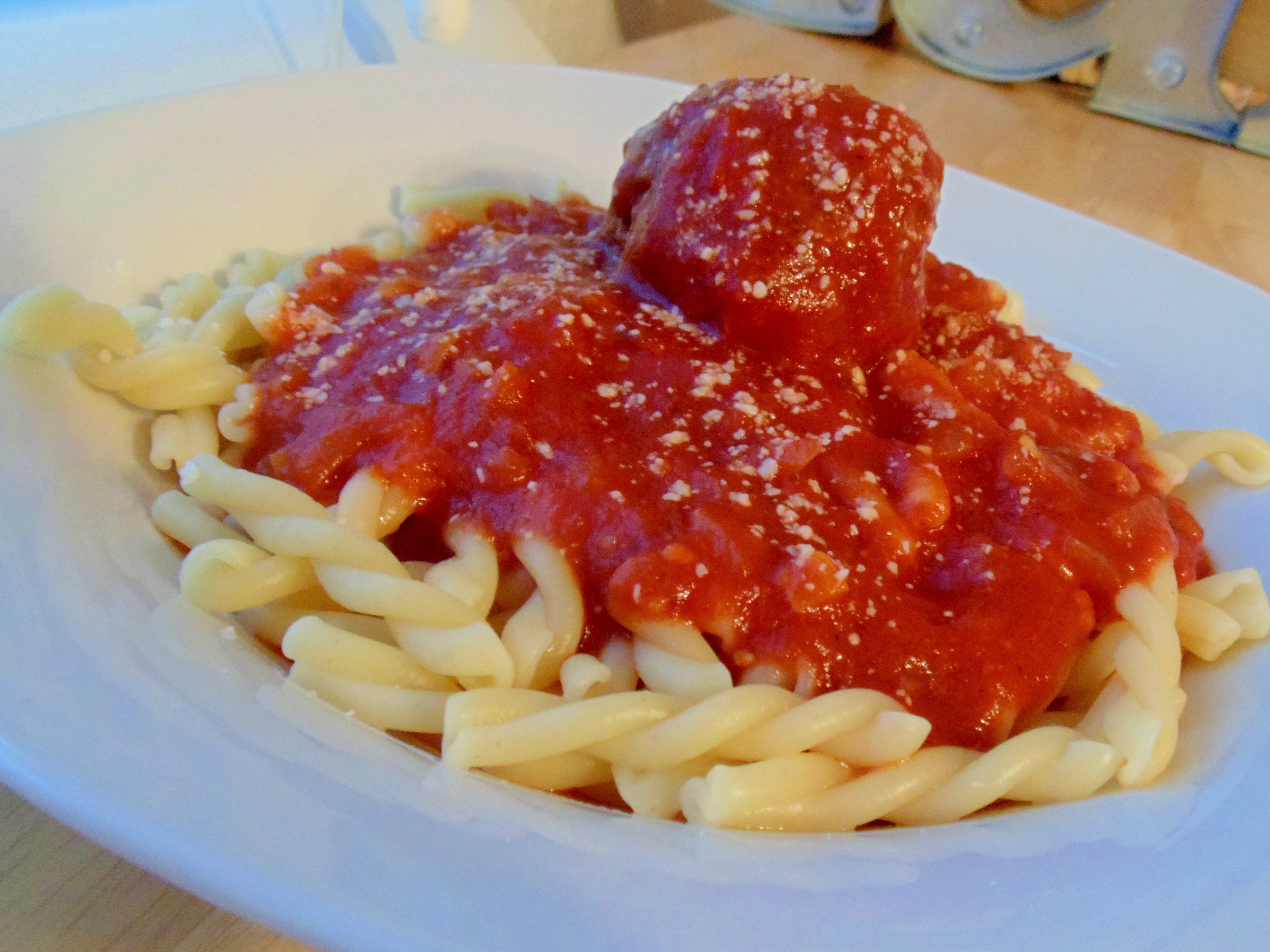 Nonna's Sweet Pasta Sauce for Two 