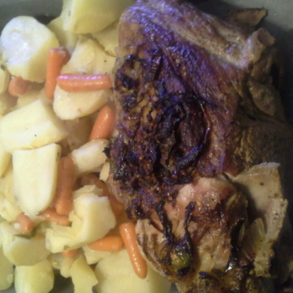Pork Butt Roast with Vegetables 