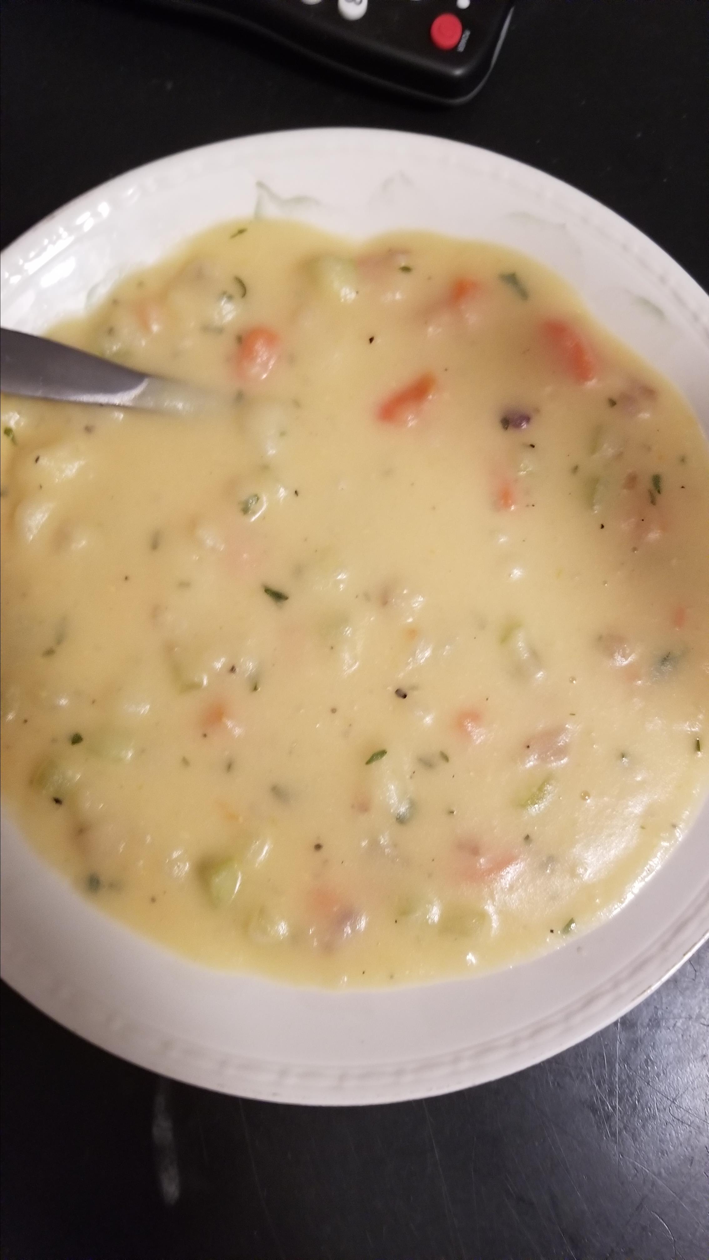 Potato Cheese Soup with Velveeta&reg; Jill
