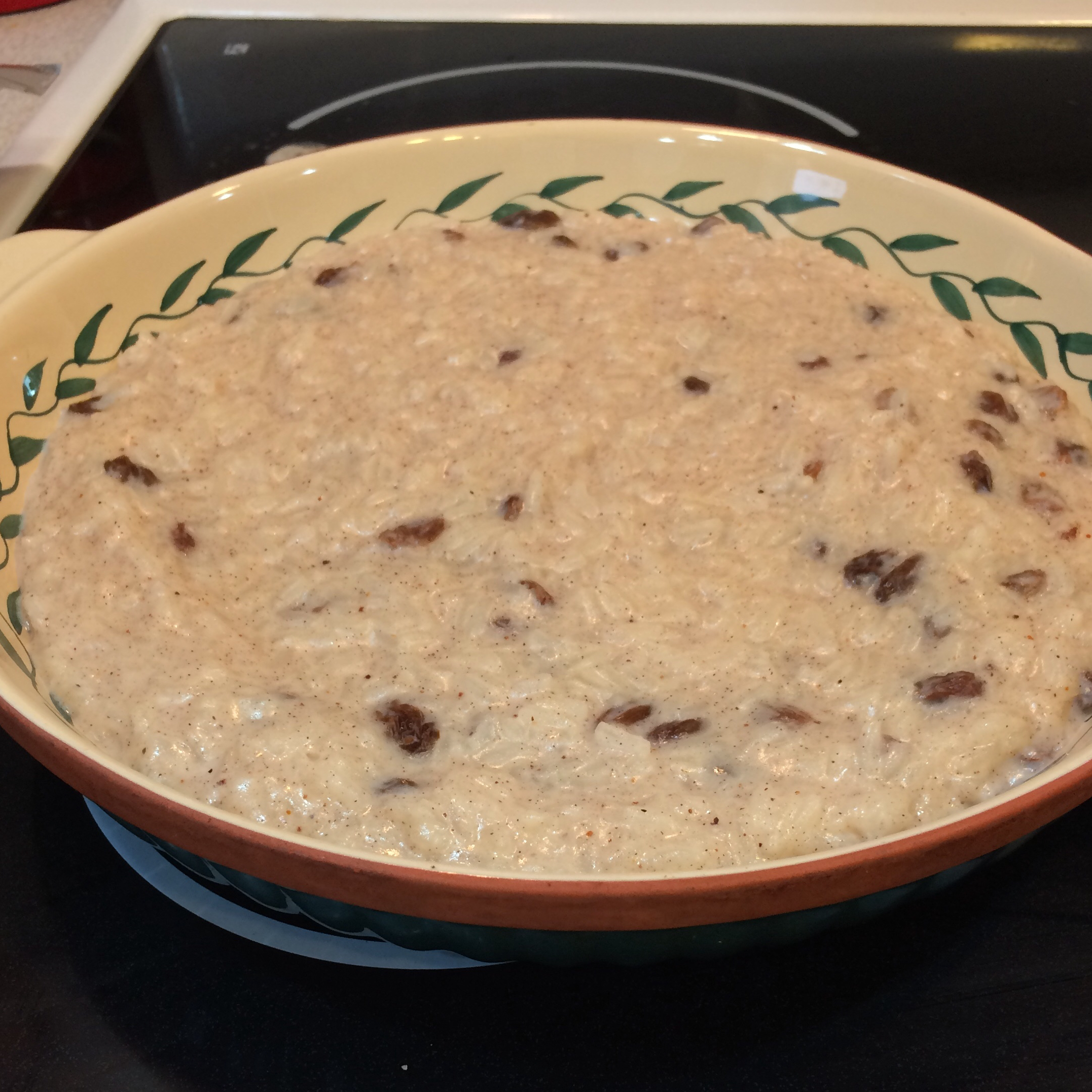 Canadian Maple Rice Pudding 