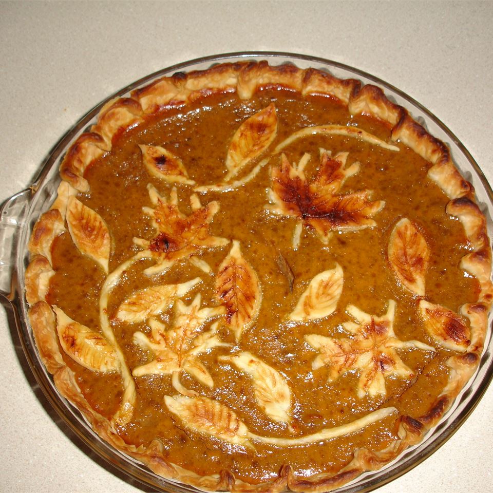 Mom's Spiced Pumpkin Pie