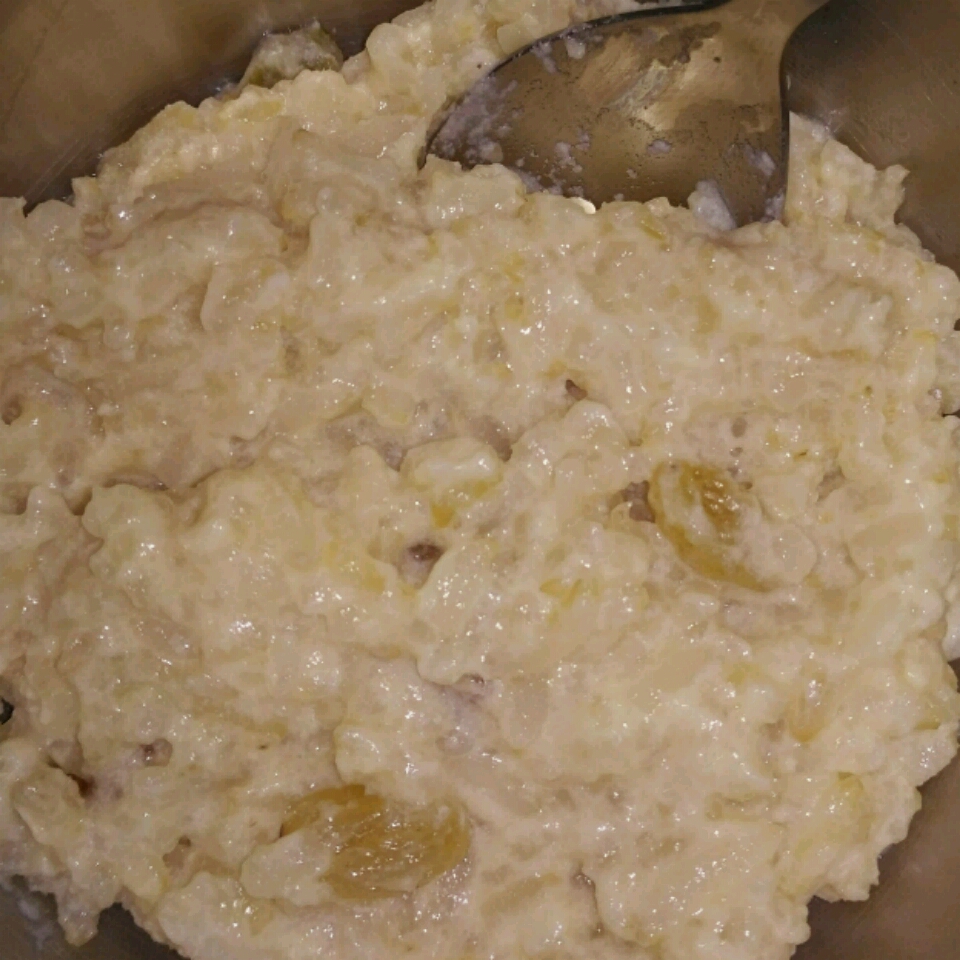 Healthier Creamy Rice Pudding 