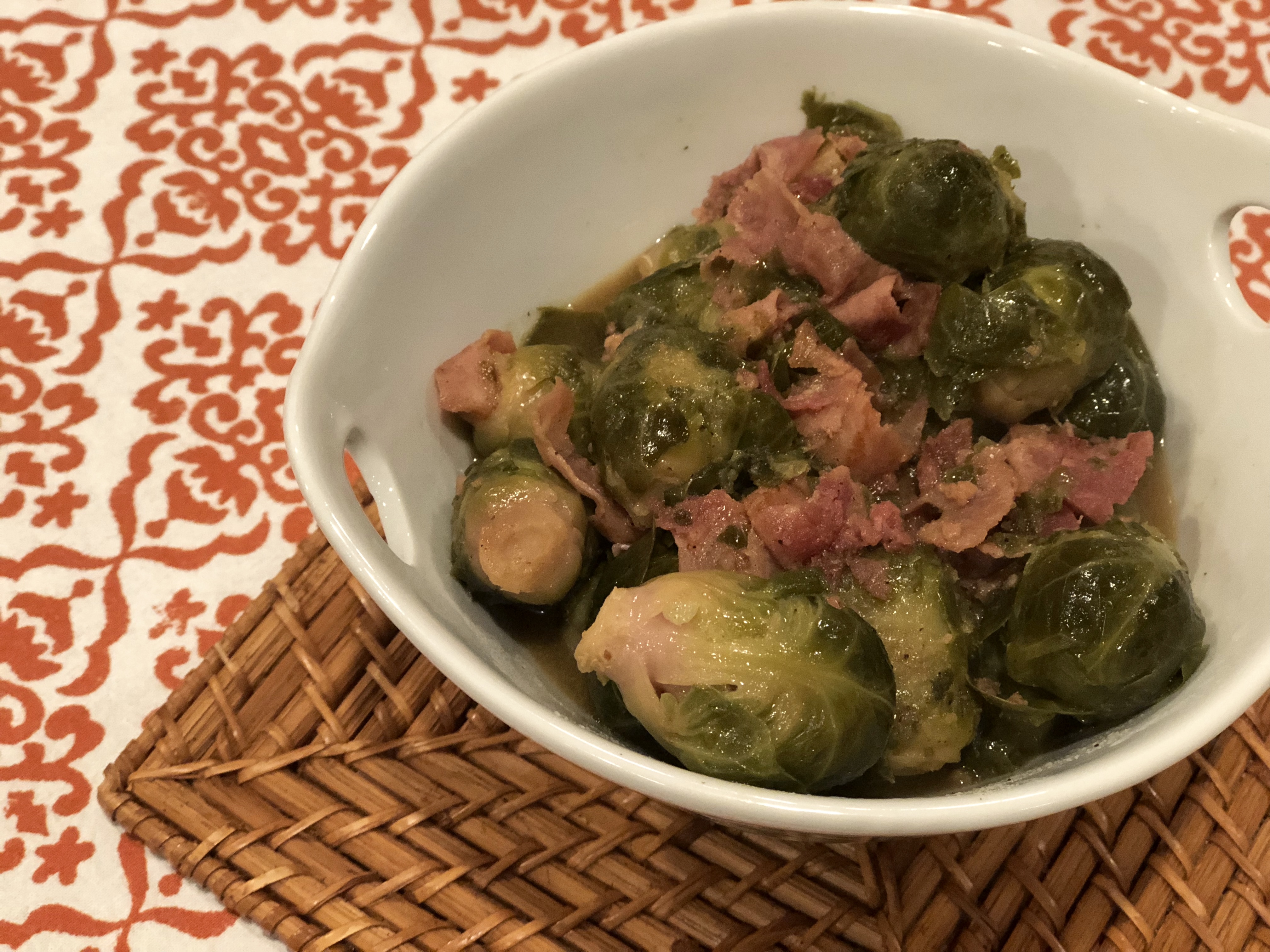 Instant Pot&reg; Roasted Brussels Sprouts with Pancetta 
