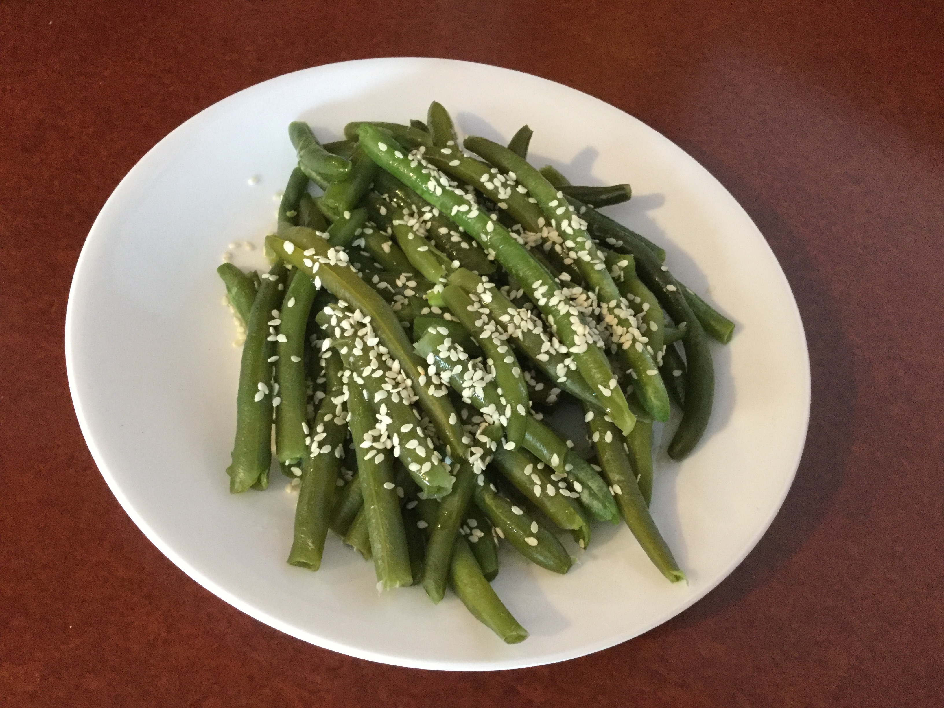 Japanese-Style Sesame Green Beans 