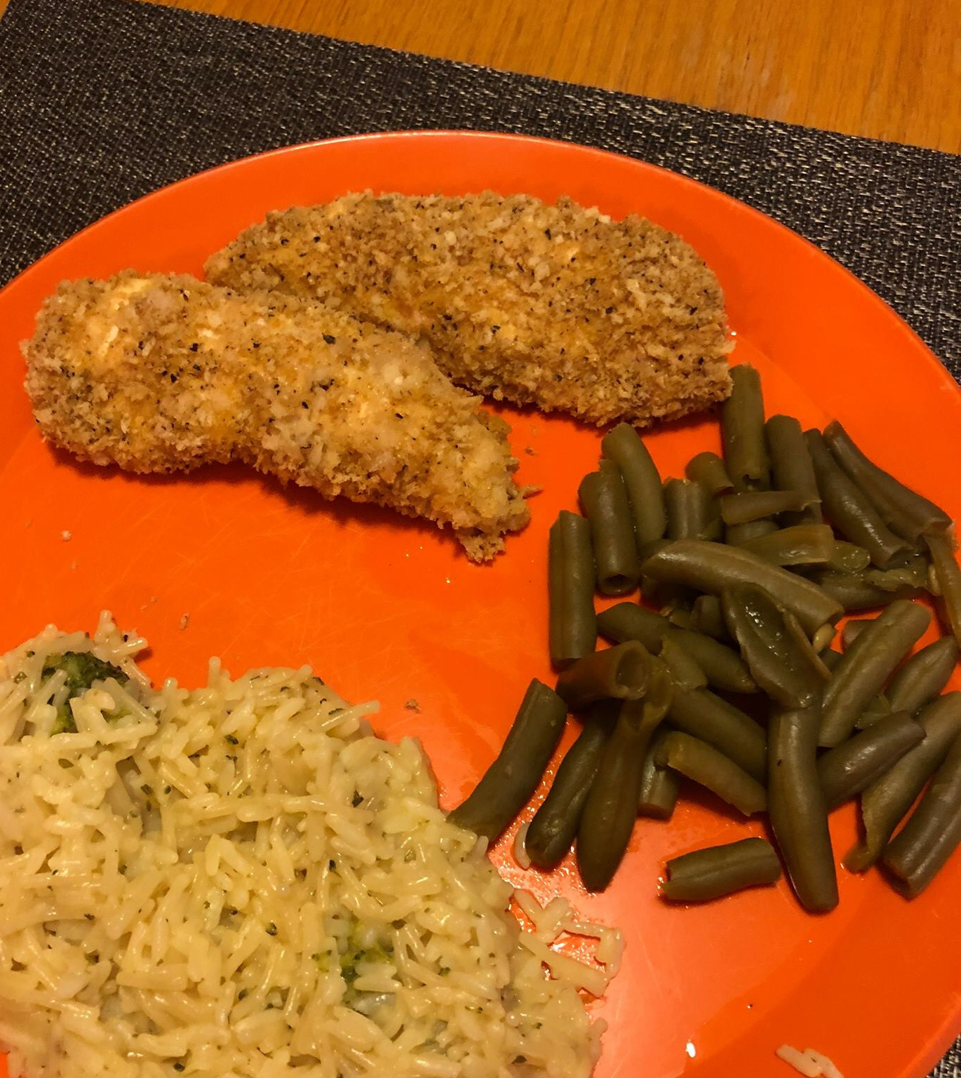Baked Chicken Strips with Dijon and Panko Coating 
