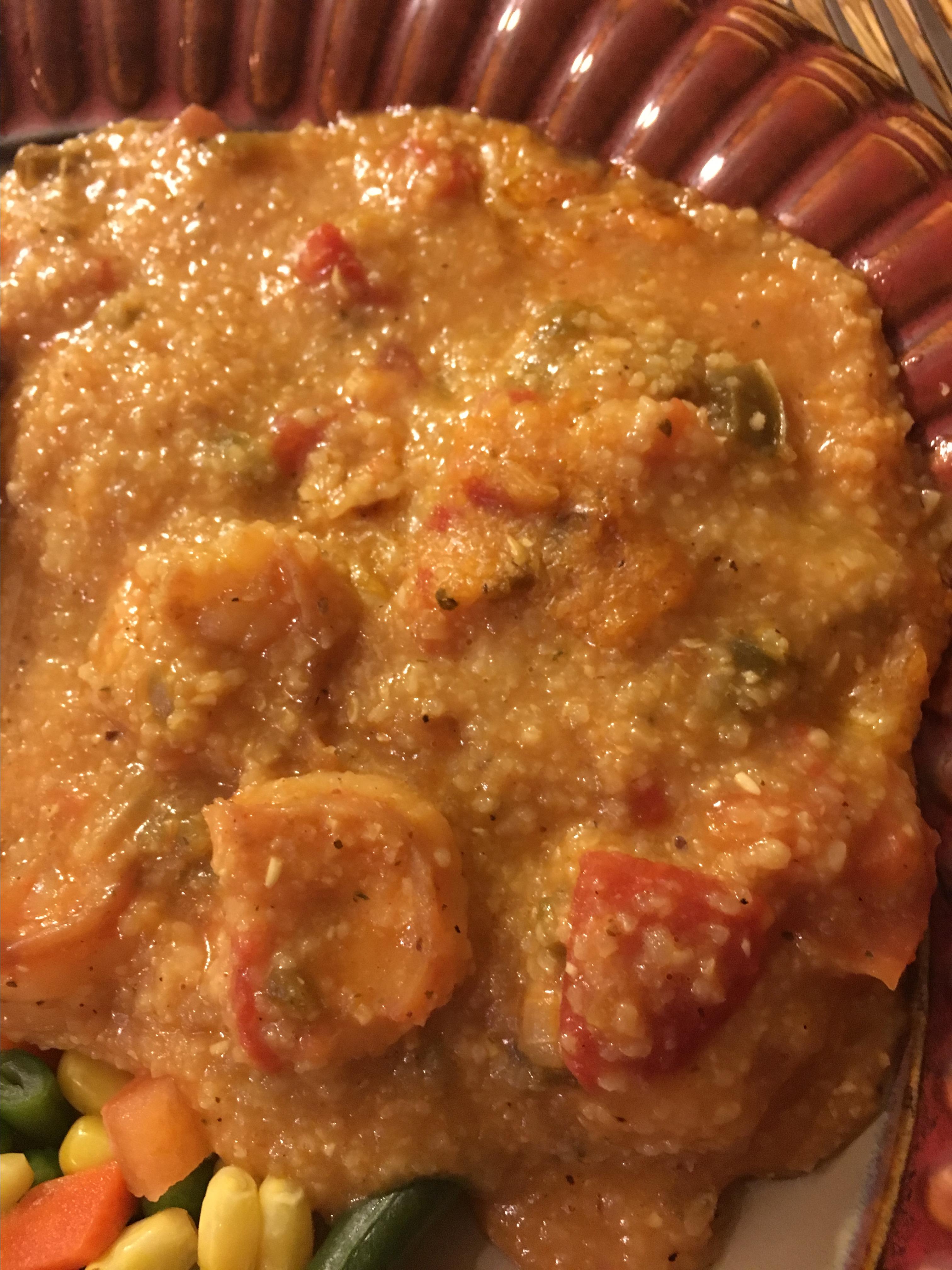 Spicy Shrimp and Grits Susan EE