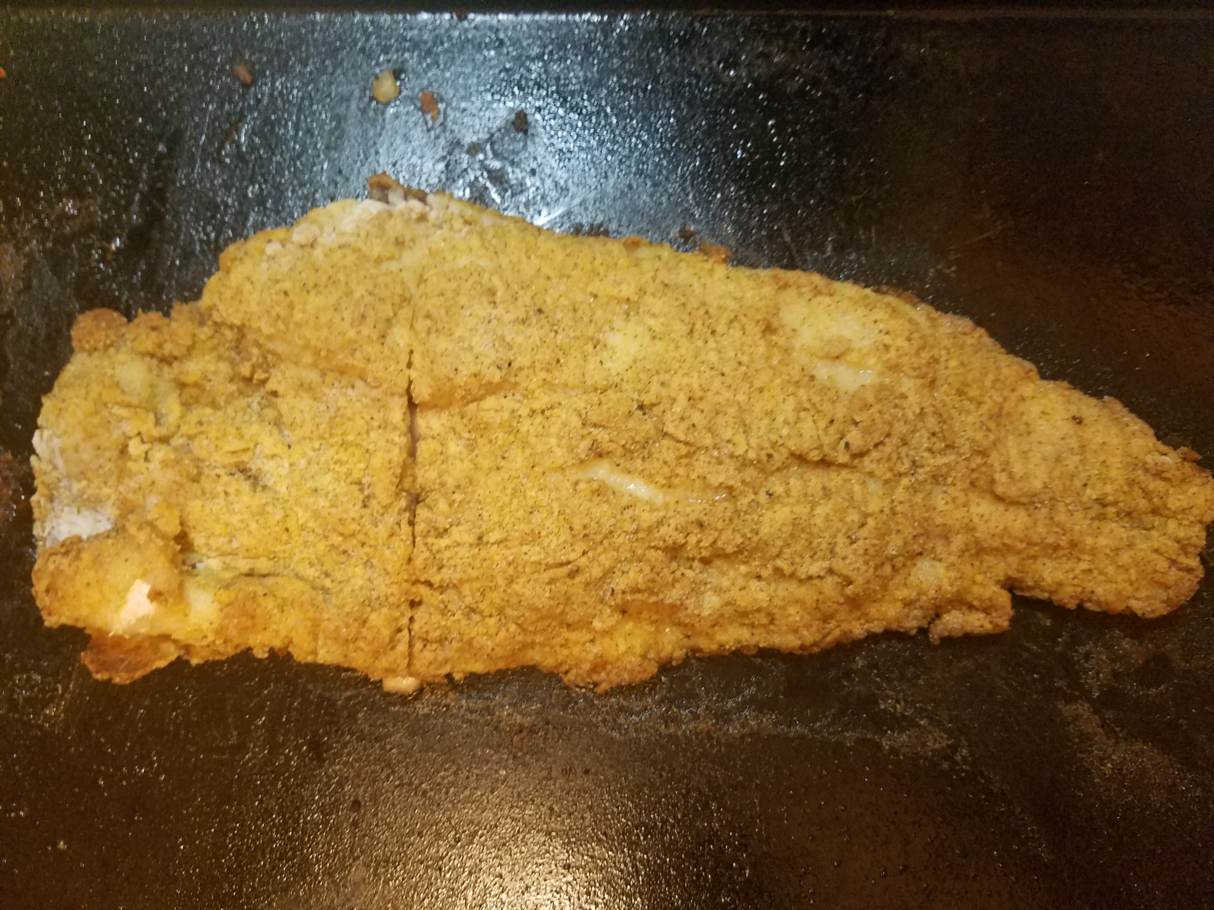 Oven-Fried Catfish 