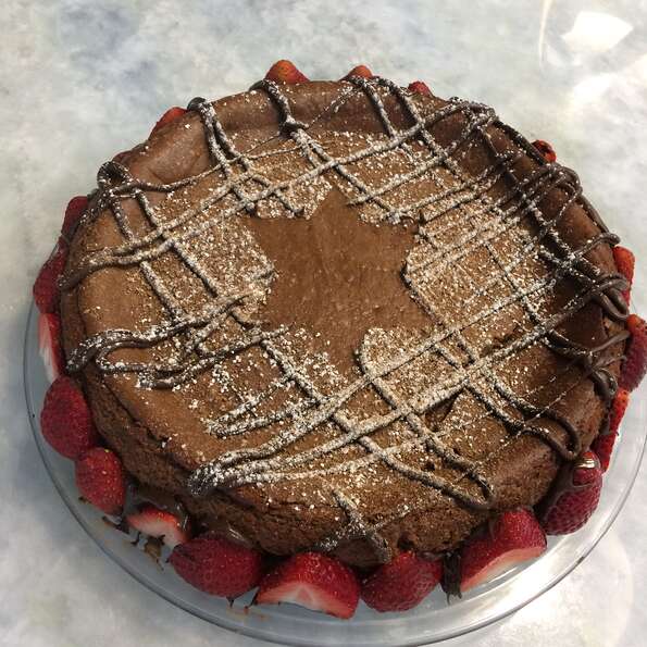 Passover Chocolate Cheesecake