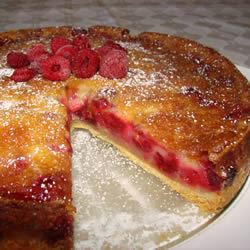 Raspberry Custard Kuchen 