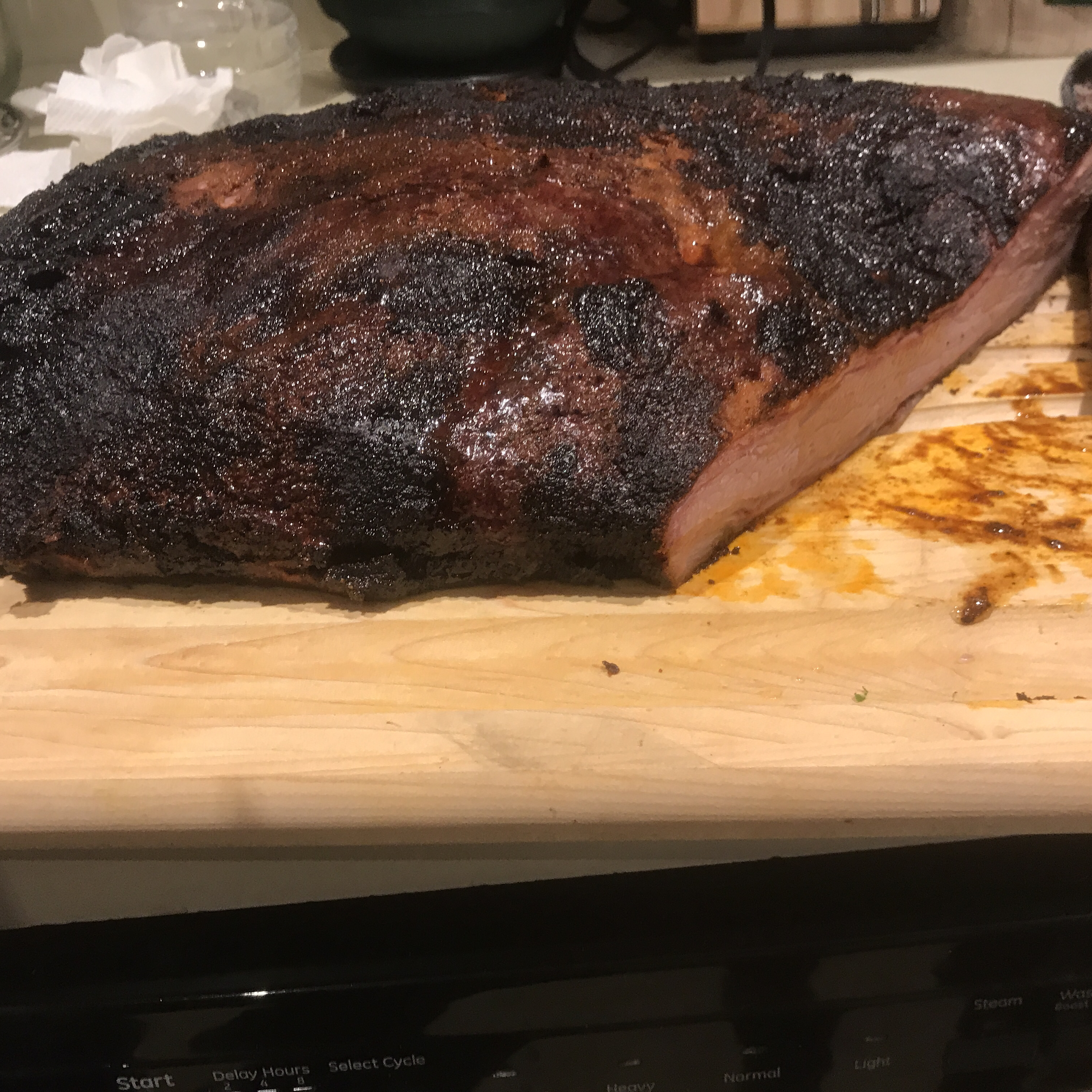 Yeah, I-Lived-in-Texas, Smoked Brisket 