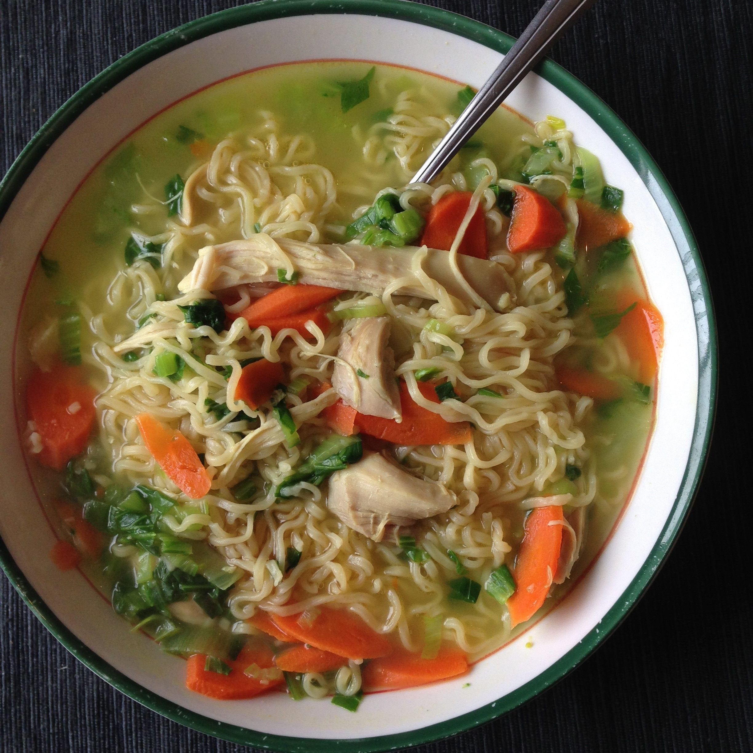 Angela's Asian-Inspired Chicken Noodle Soup