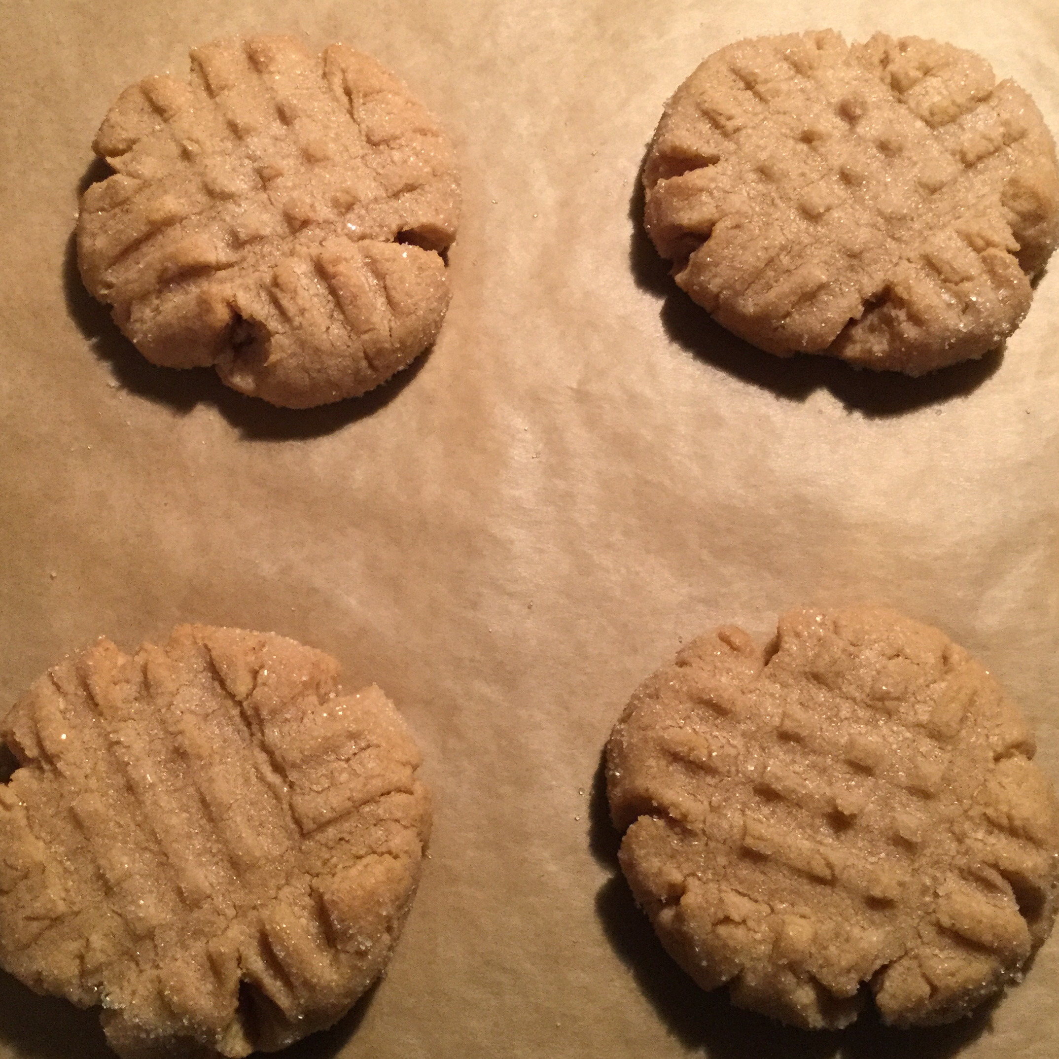 Old Fashioned Peanut Butter Cookies 