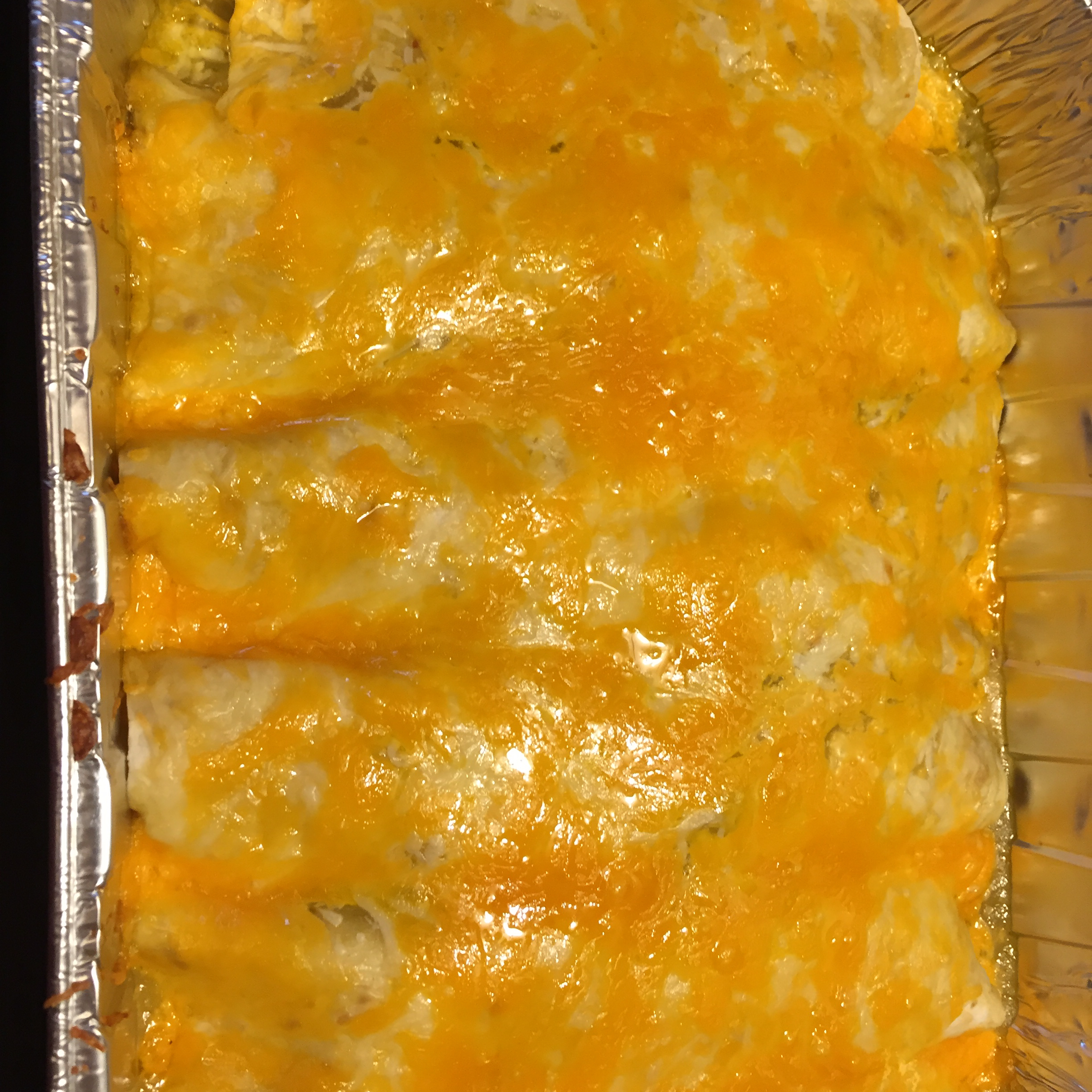 Cream Cheese Chicken Enchiladas 