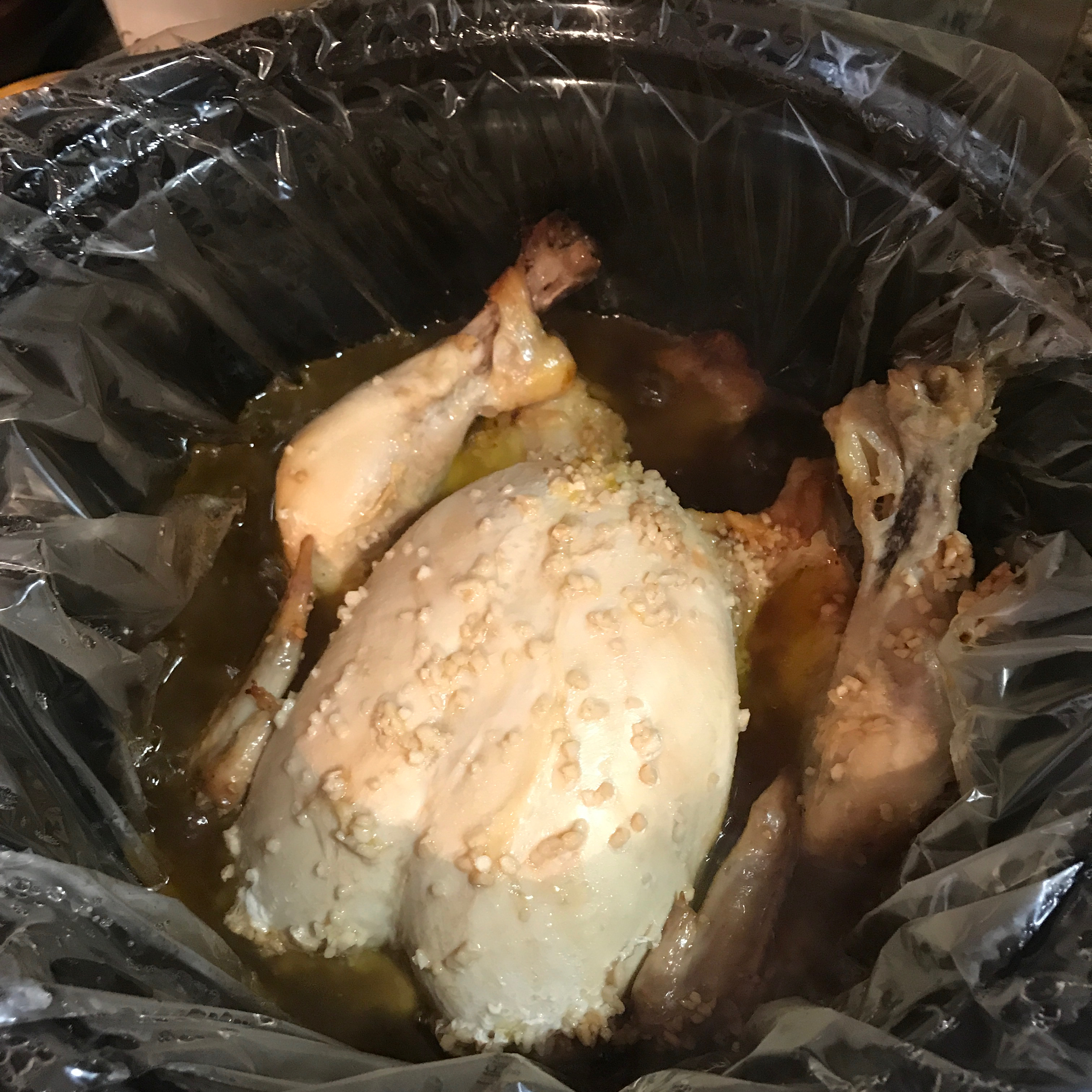 Kathy's Delicious Whole Slow Cooker Chicken 