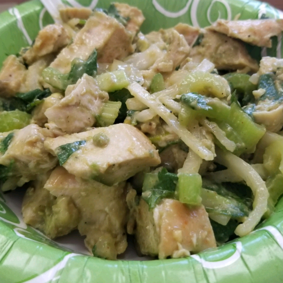 Easy Avocado Chicken Salad 