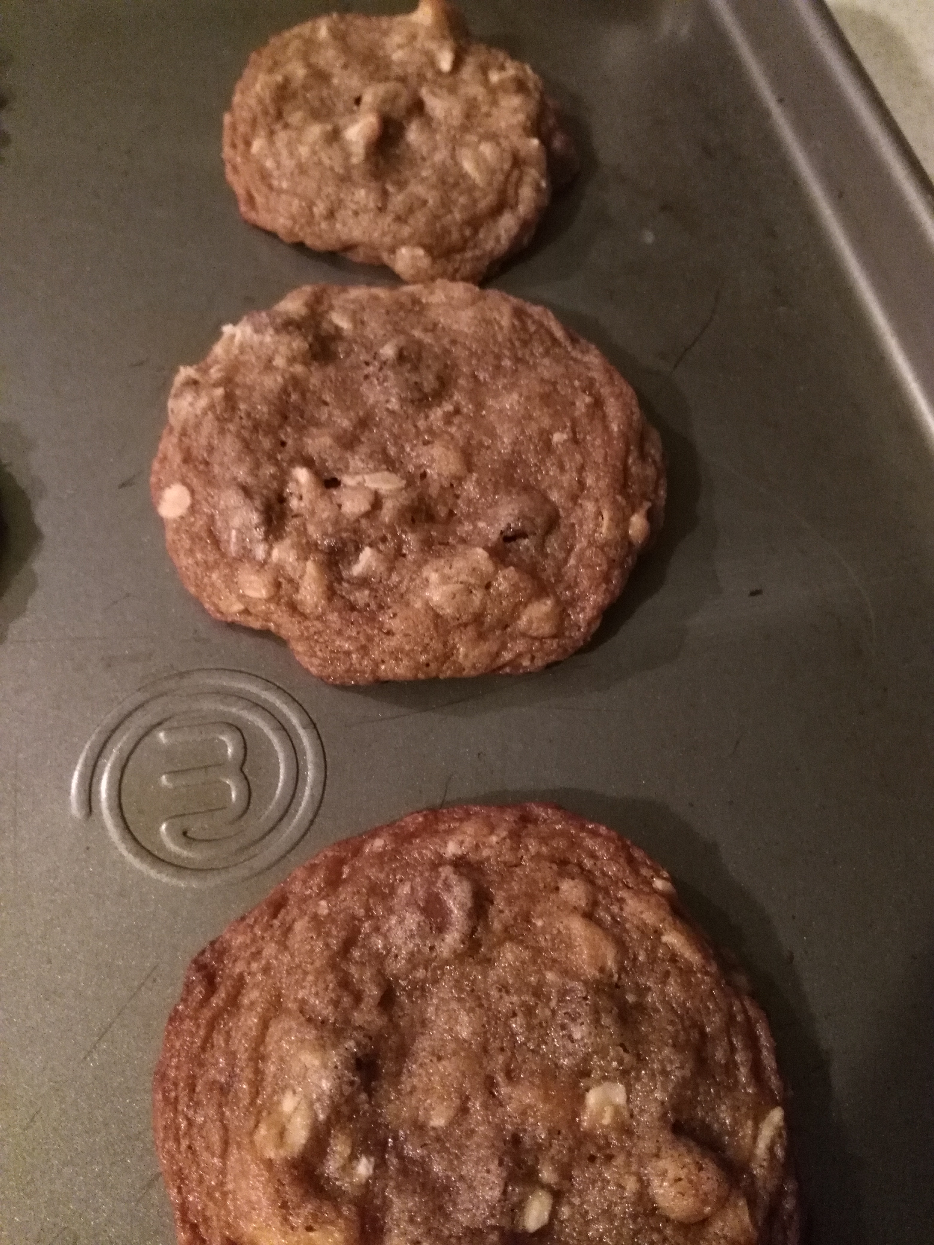 Chocolate Oatmeal Chip Cookies 