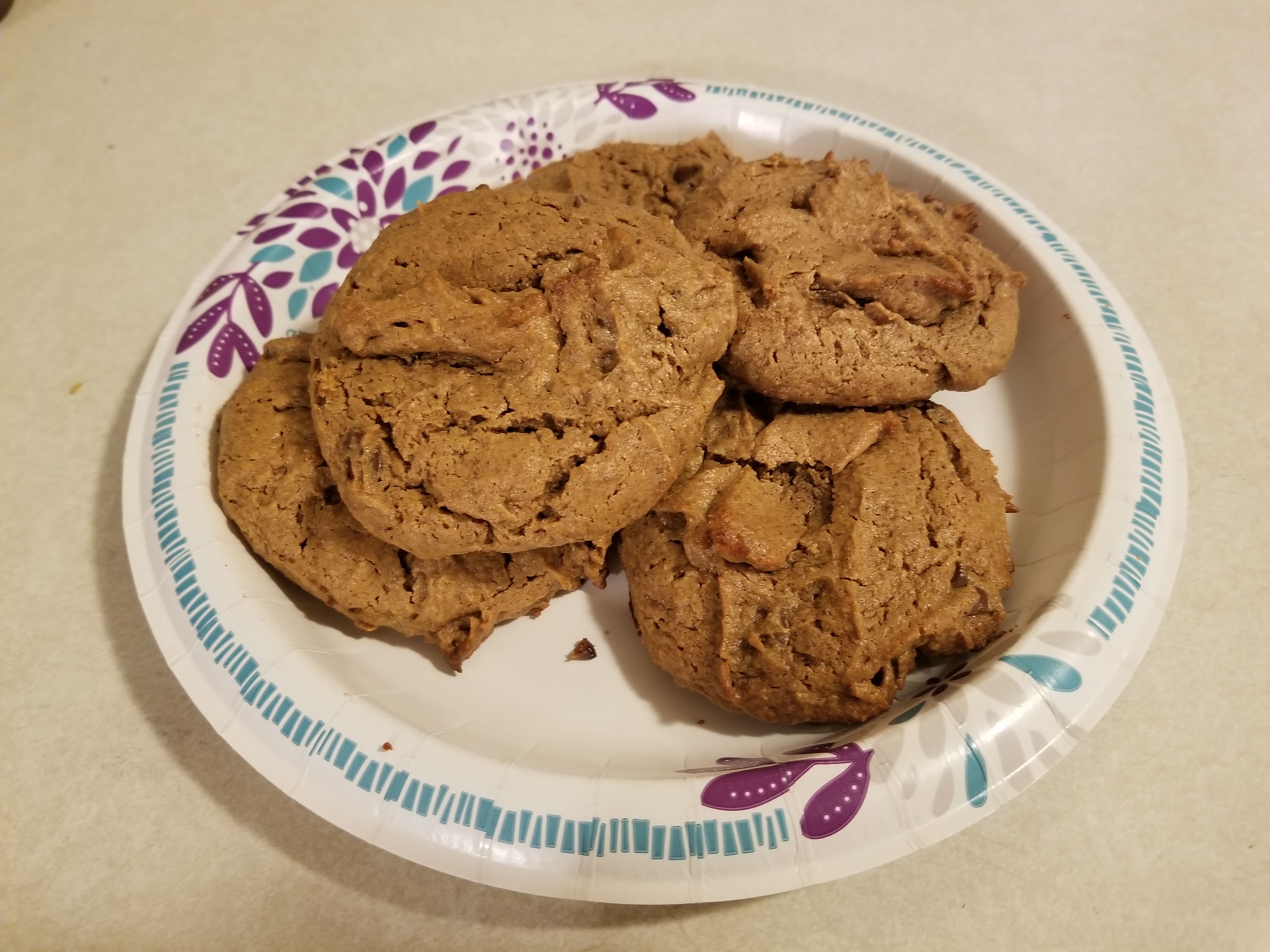 Paleo Chocolate Chip Cookies 