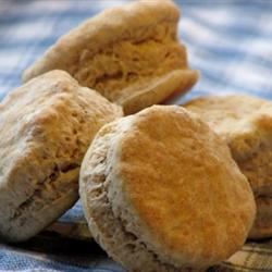 Fluffy Whole Wheat Biscuits 