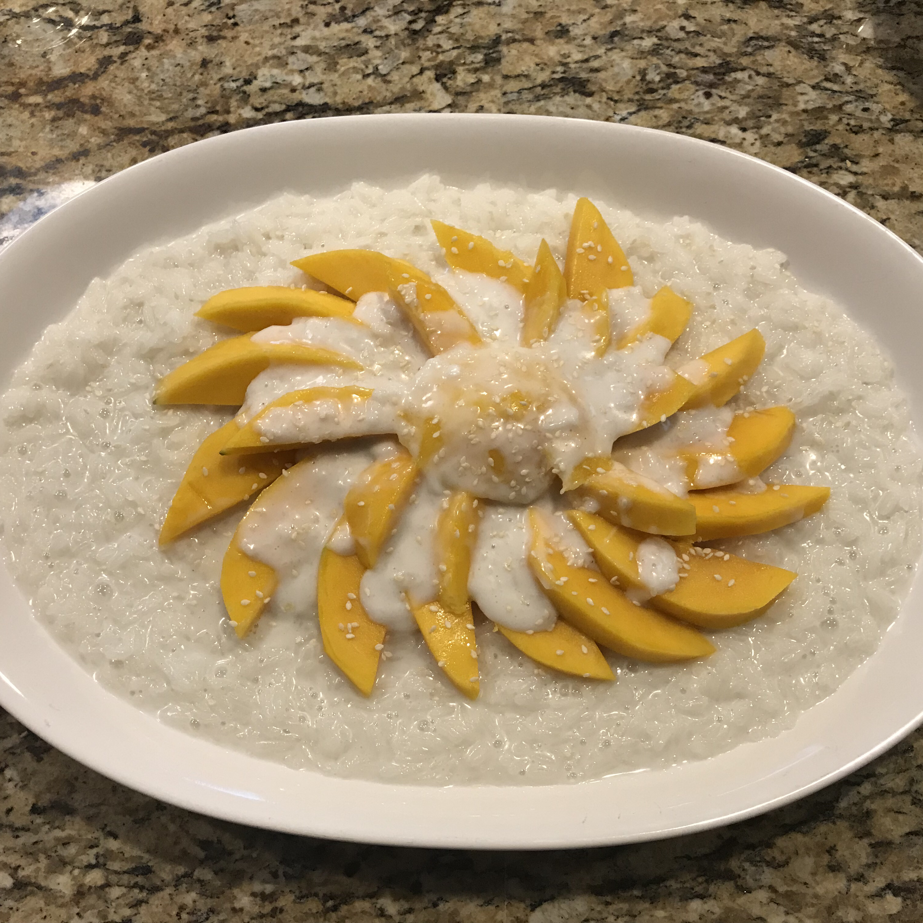 Thai Sweet Sticky Rice With Mango (Khao Neeo Mamuang) Tjacobsen10