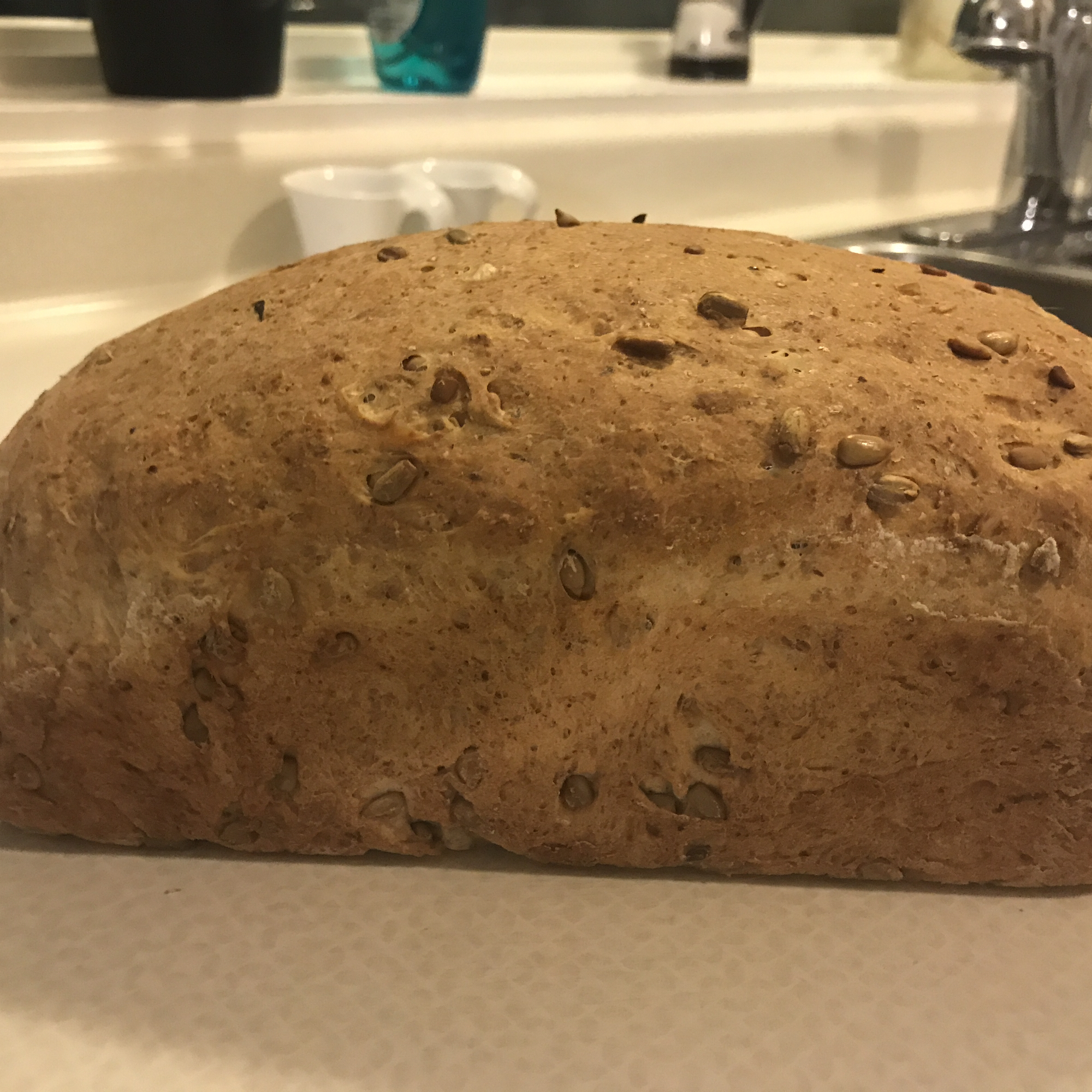 Flax and Sunflower Seed Bread 