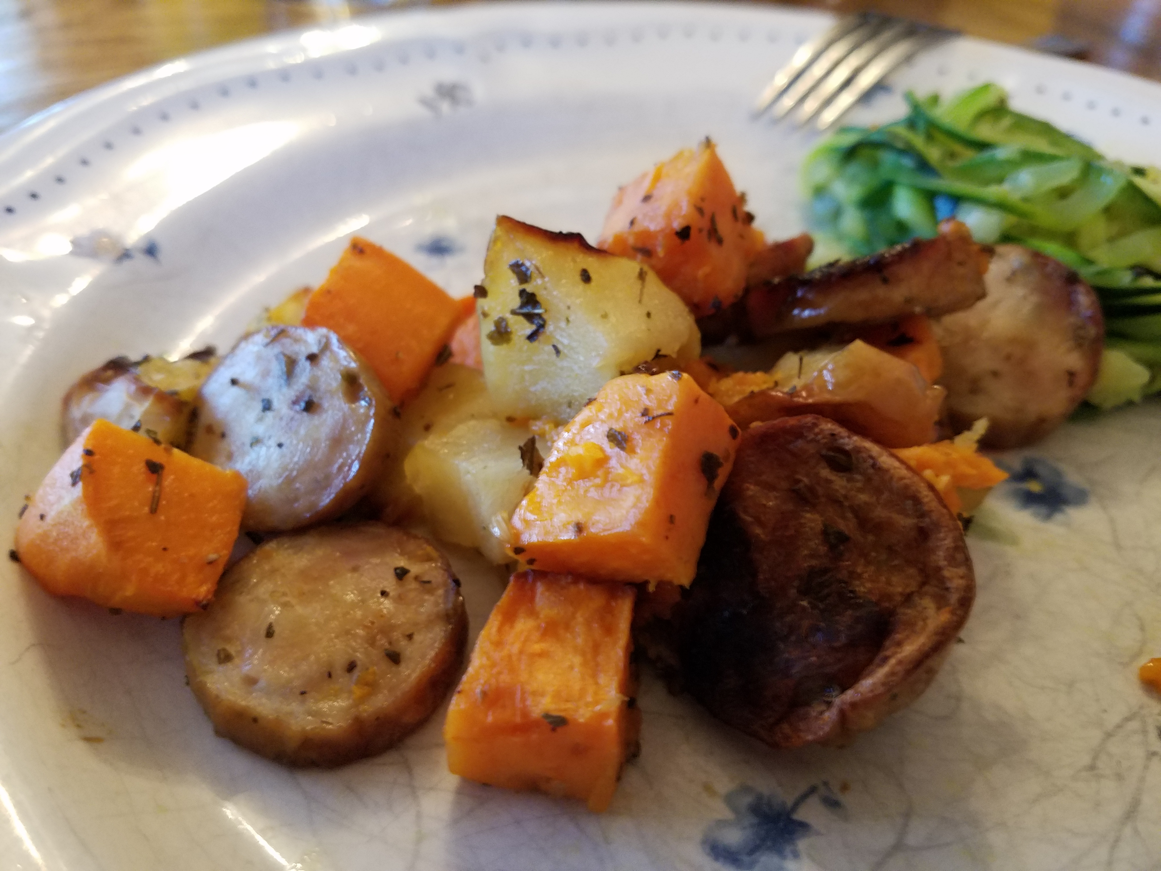 Sweet Potato and Apple Sausage Casserole Diana Holub