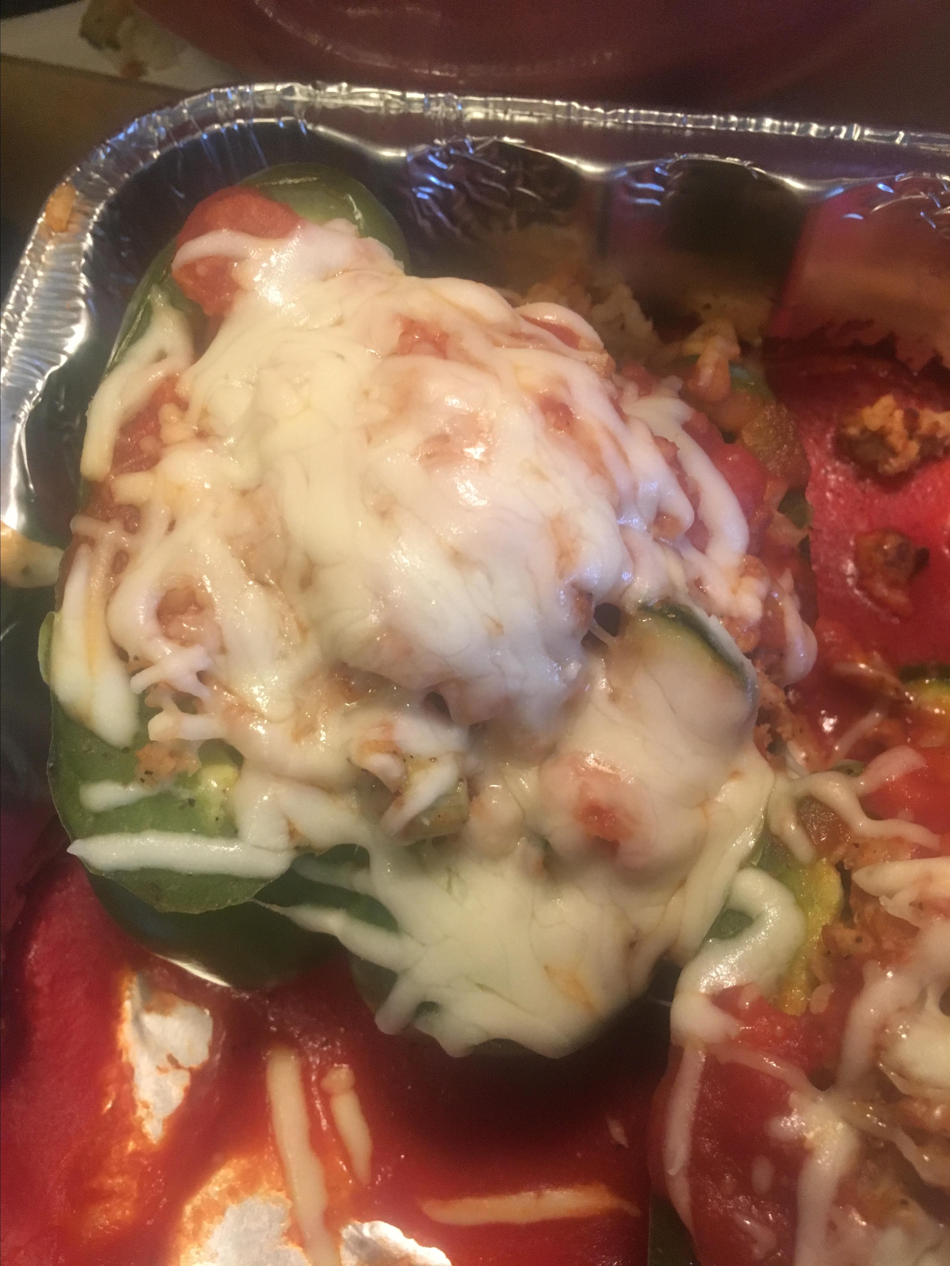 Stuffed Peppers with Turkey and Vegetables 