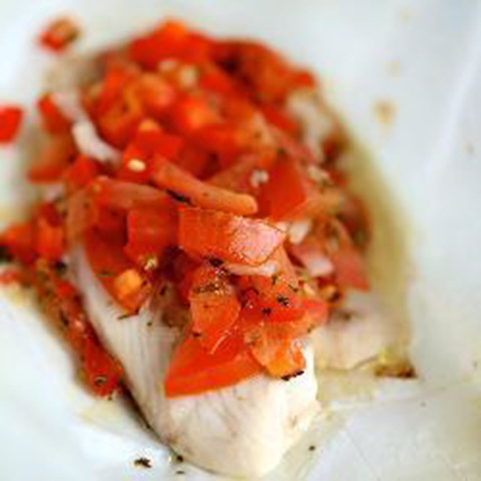 Baked Cod in Foil 