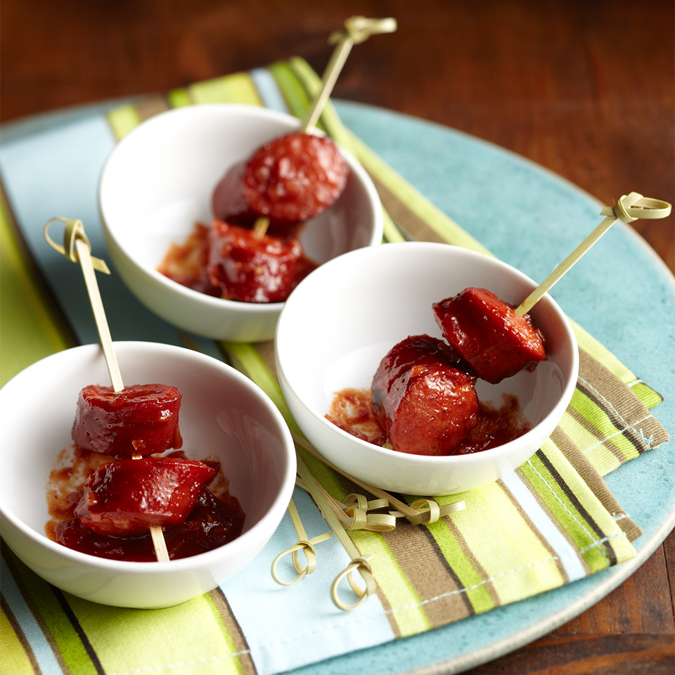 Tangy Cherry Barbecue Sausage