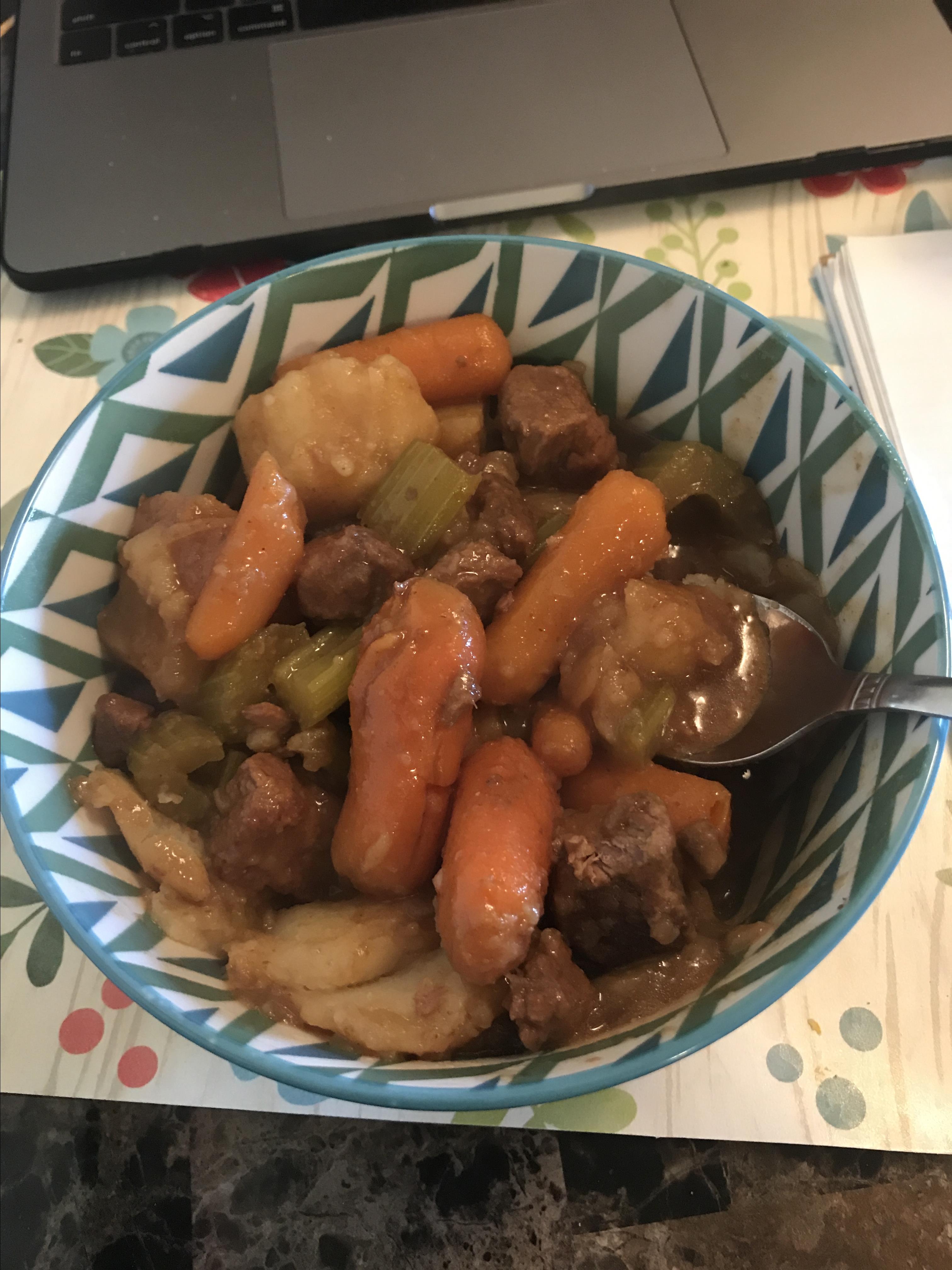 Slow Simmer Beef Stew 