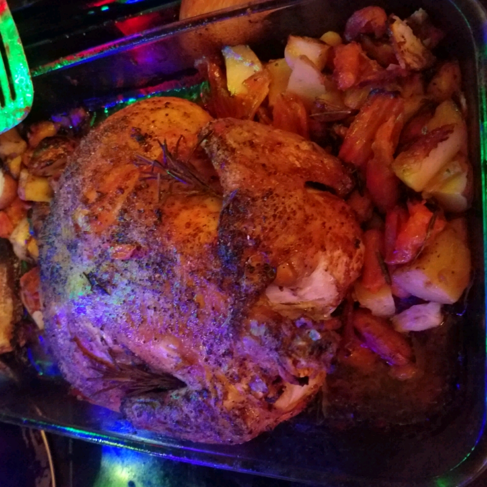 Roast Chicken with Rosemary 