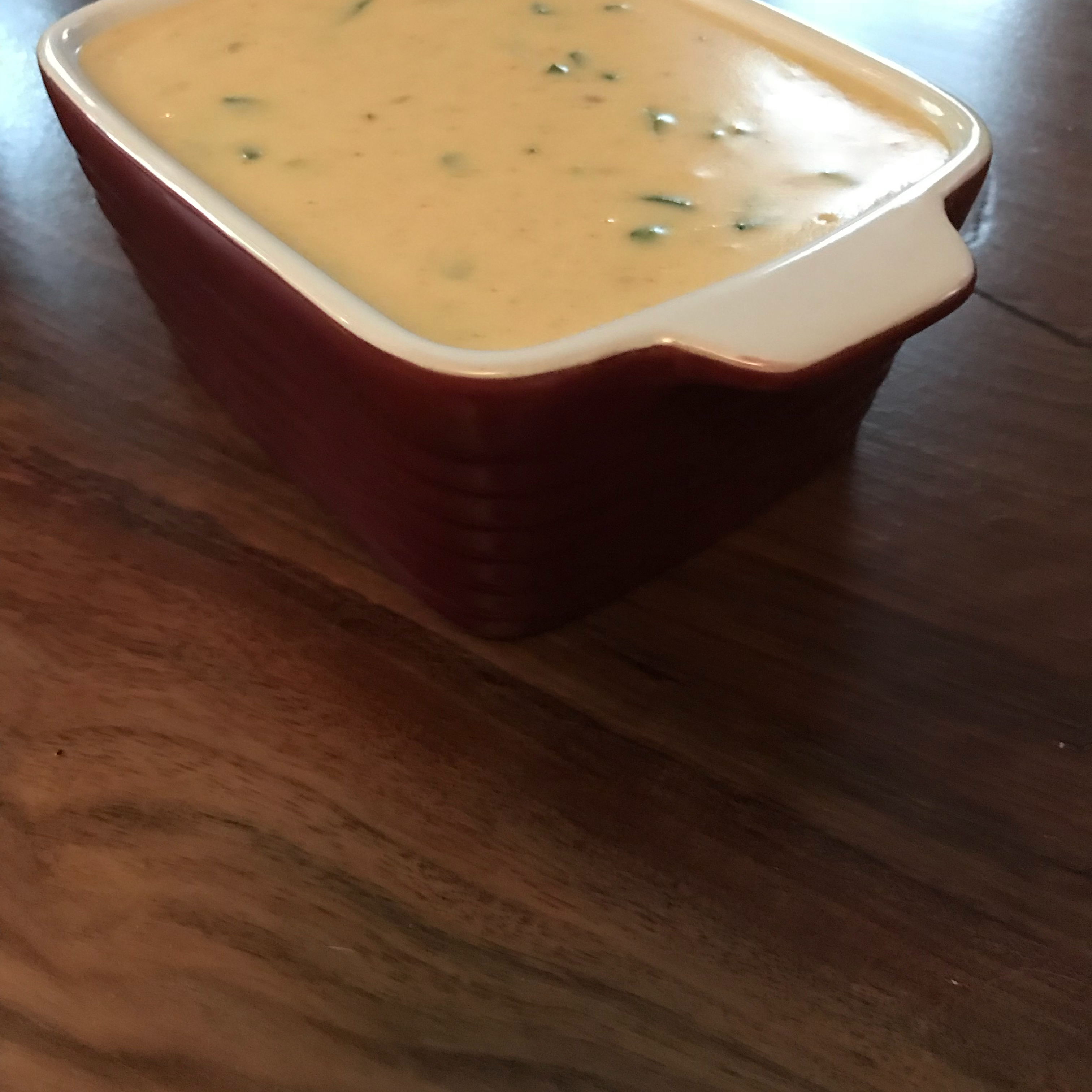 Grilled Poblano Queso Dip 