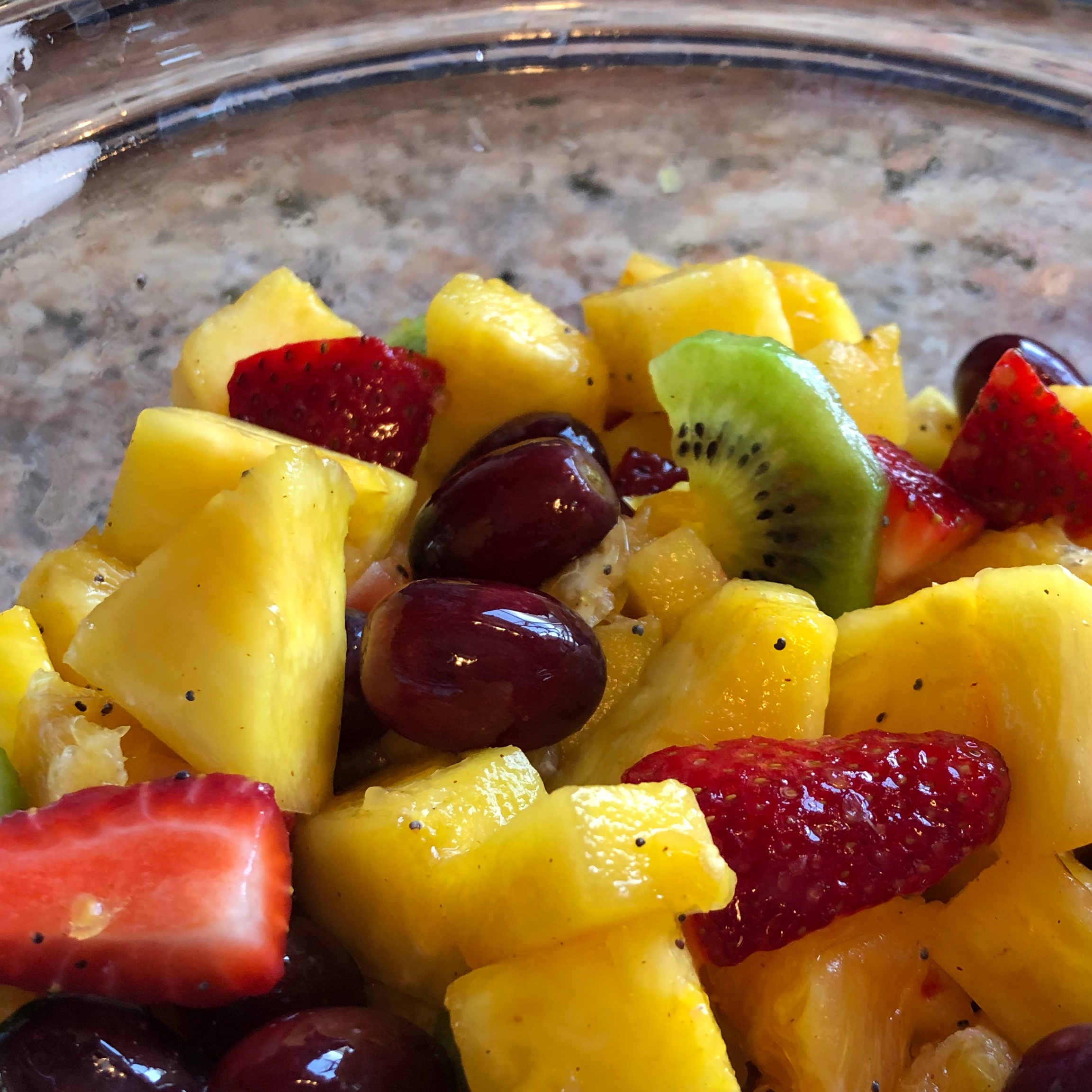 Tangy Poppy Seed Fruit Salad 
