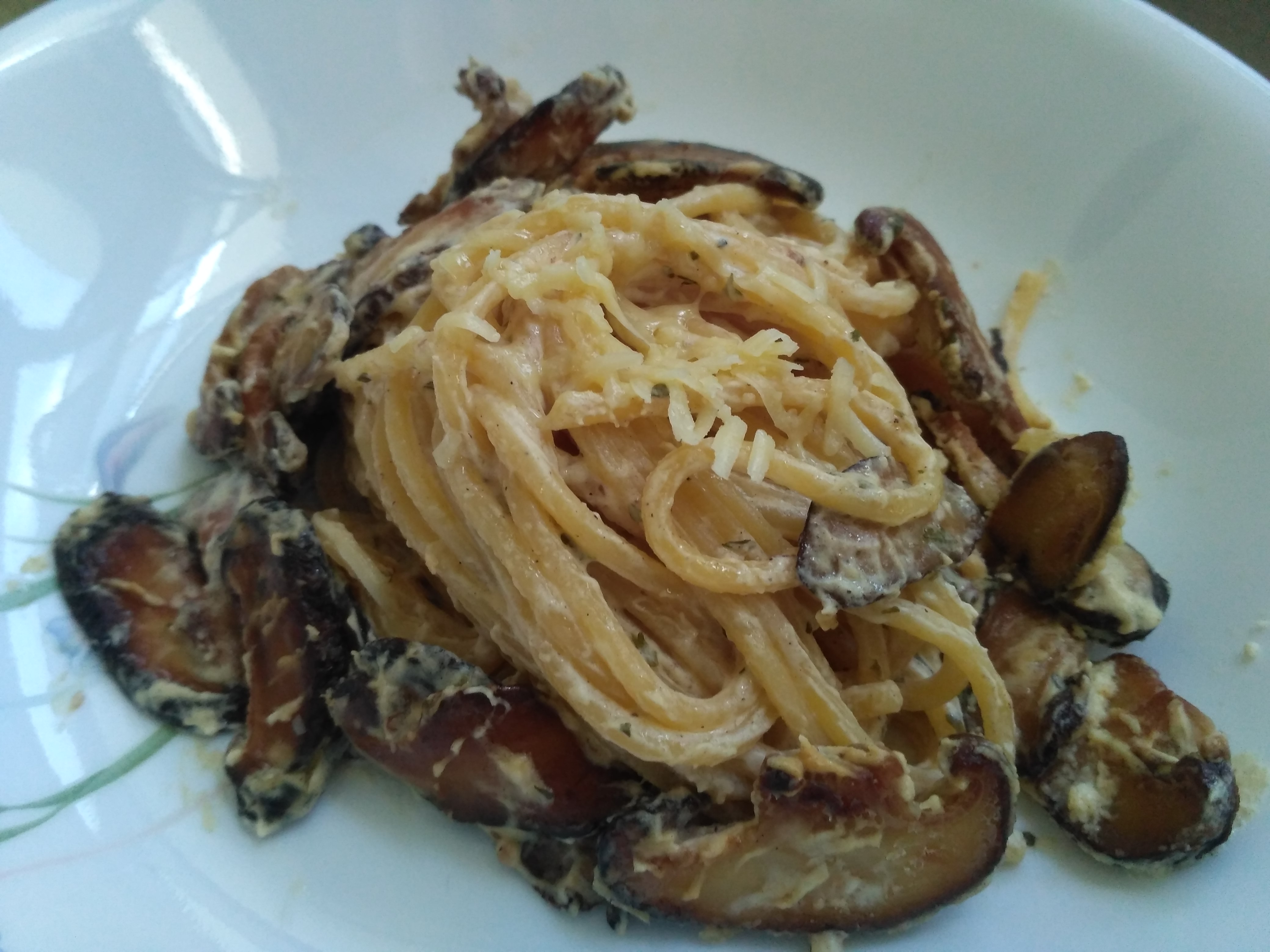 Creamy Mushroom Pasta 